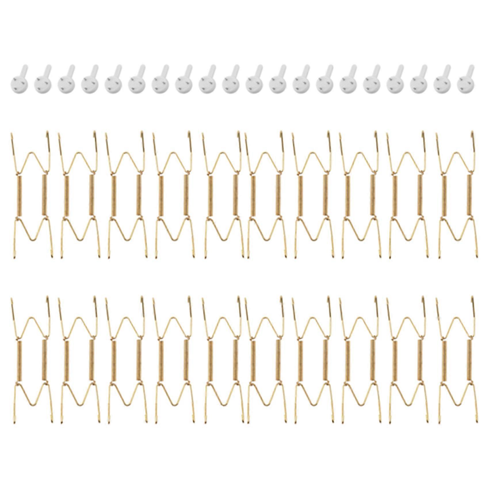 20 pcs 6 polegadas invisível placa de parede cabides com 20 pcs ganchos de parede