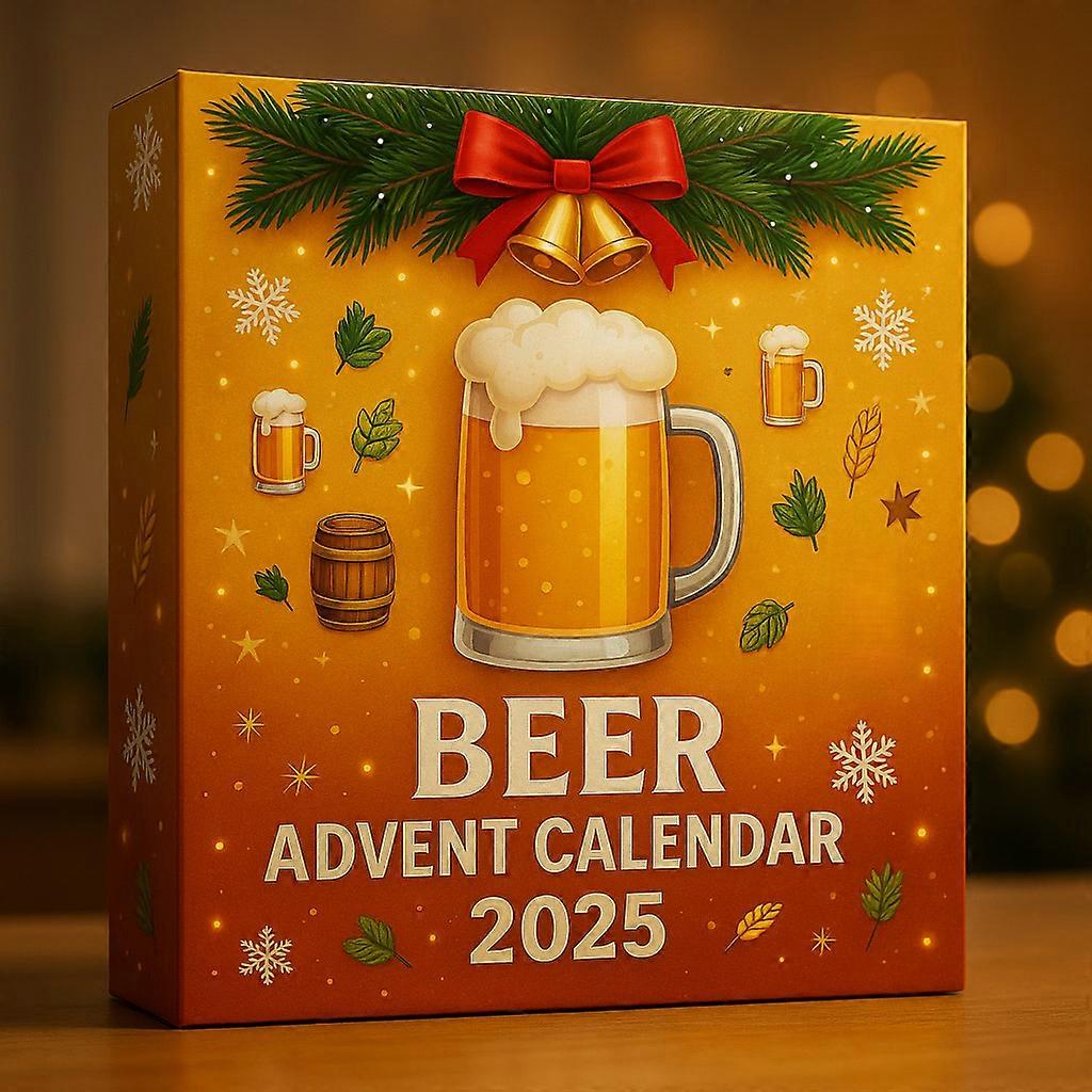 Adventní kalendář s pivem 2025, vánoční adventní kalendář s whisky