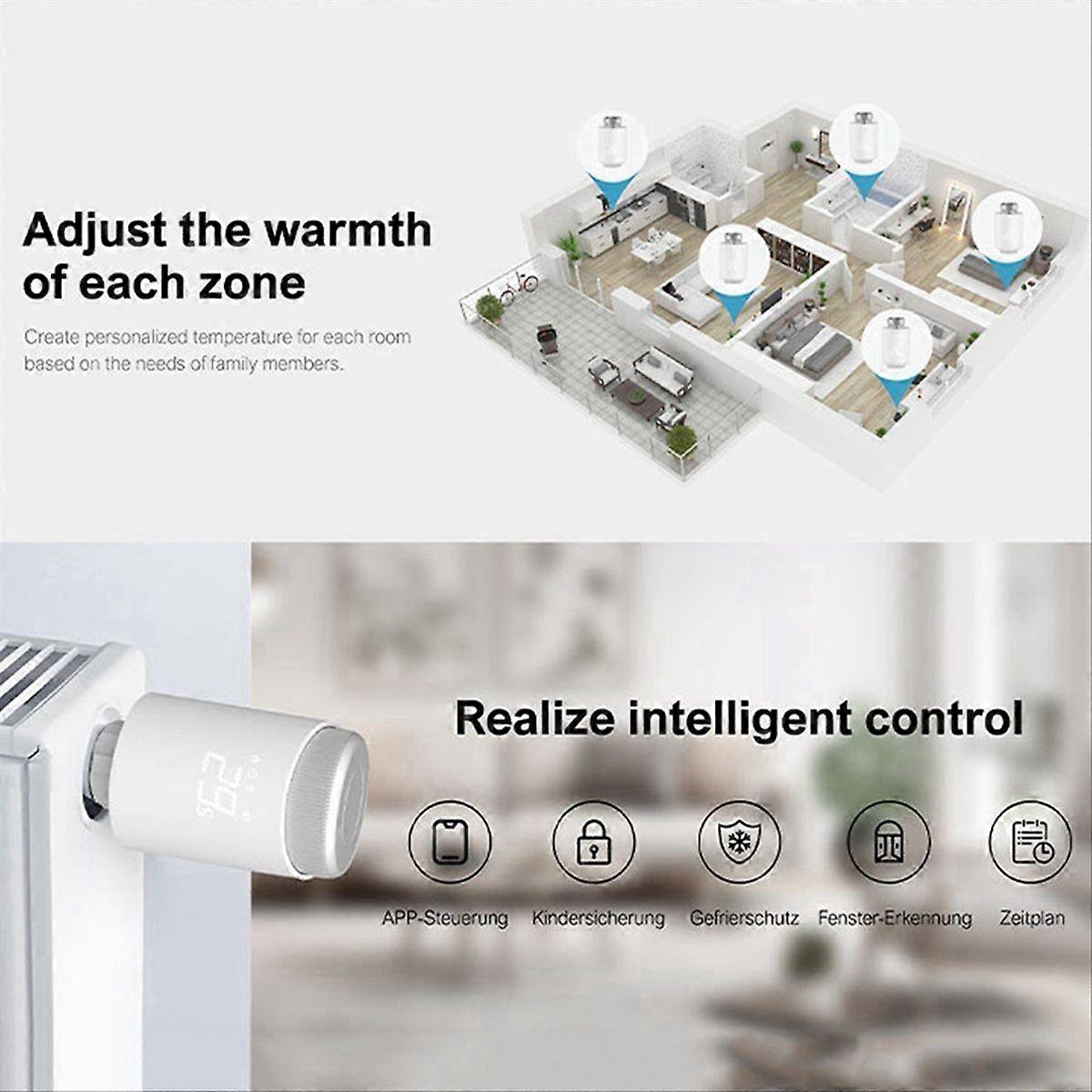 Tuya ZigBee Smart Thermostatic Valve Heating Controller