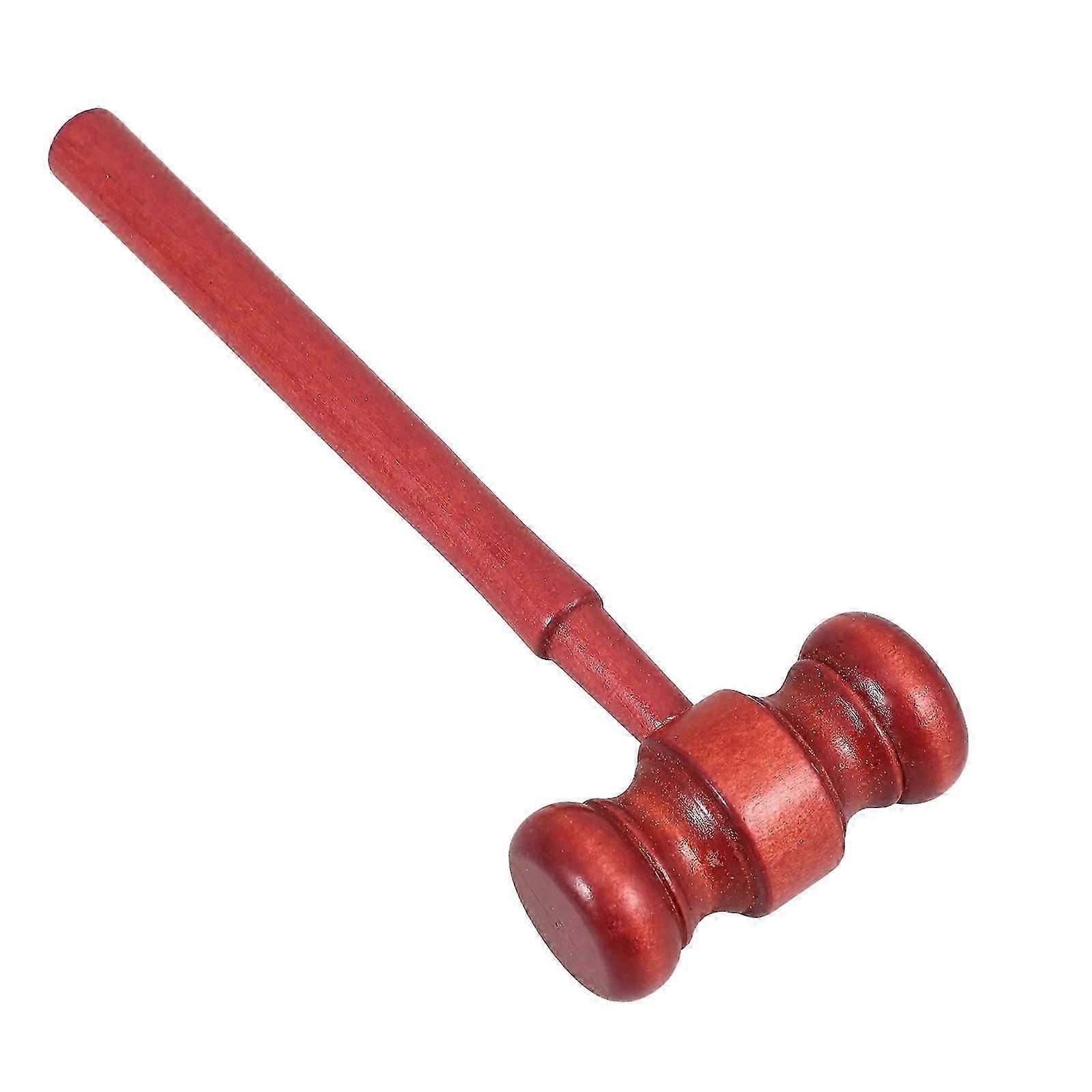 Wooden Judge Gavel for Role Play with 5Pcs Judge Hammer Set for Kids