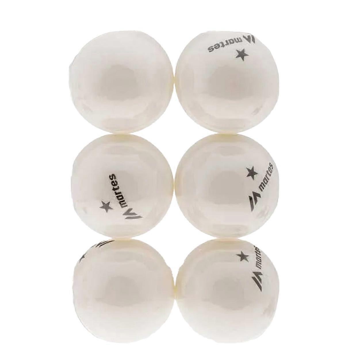 Martes bordtennisbollar (6-pack)