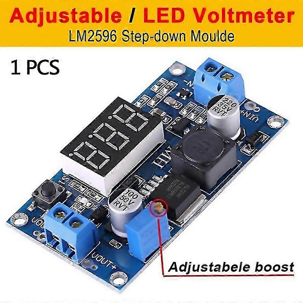 For New Step Down Lm2596 Dc Dc Power Module Led Display Power Supply Adjustable