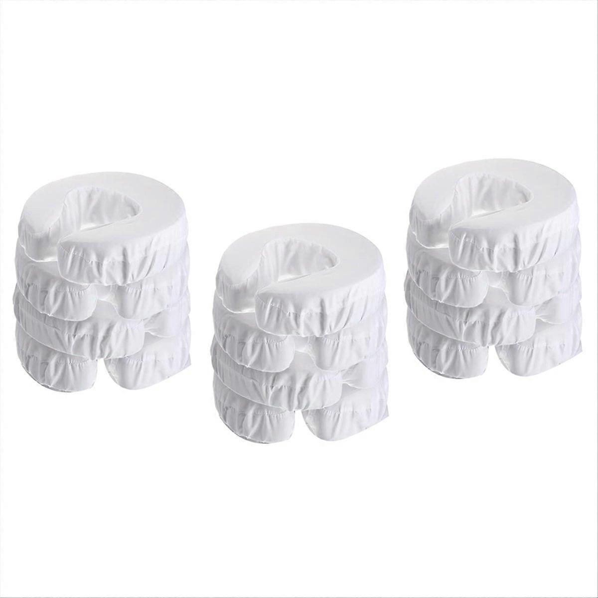 12Pcs Face Cradle Covers for Massage Table Reusable Rest Covers