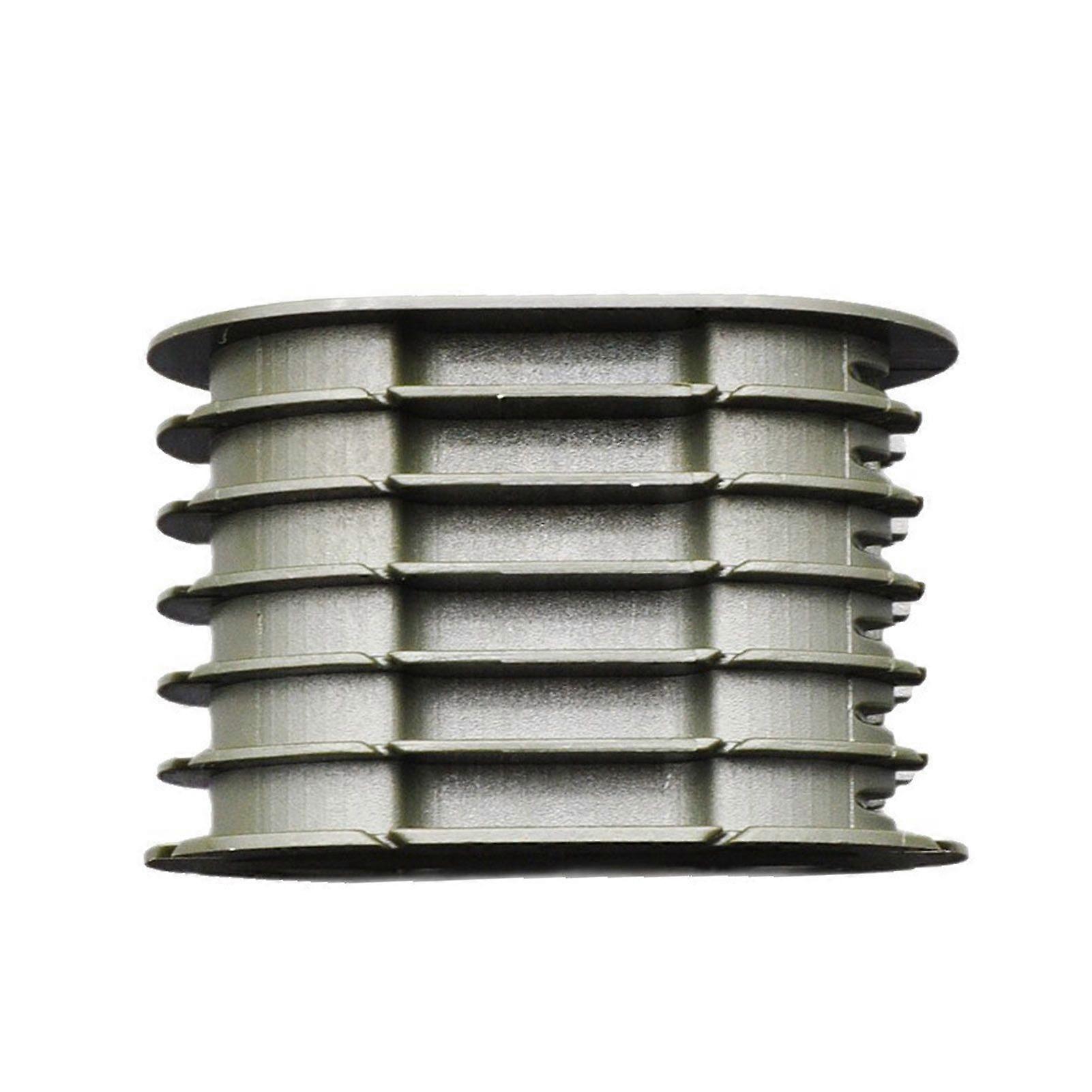 Fishing Line Storage Holder with 6 Line Slots Fishing Leader Keeper with Rigging Spools to Keep Snells And Rigs Organized