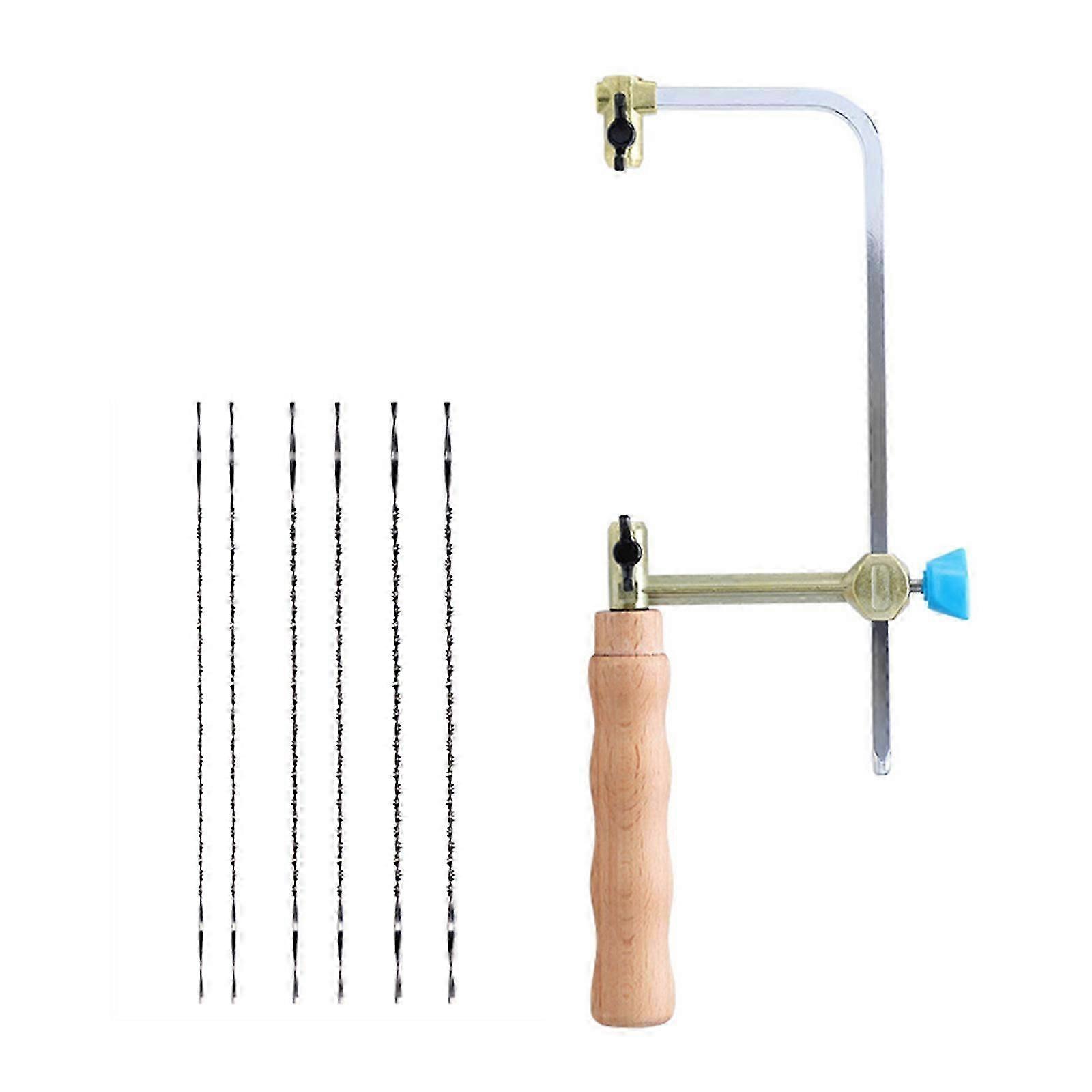 Coping Sawing Heavy Duty Metal Hand Sawing Fast Cutting Nonslip Hacksaw with Replacement Steel Sawing Cutter Woodworking Tool