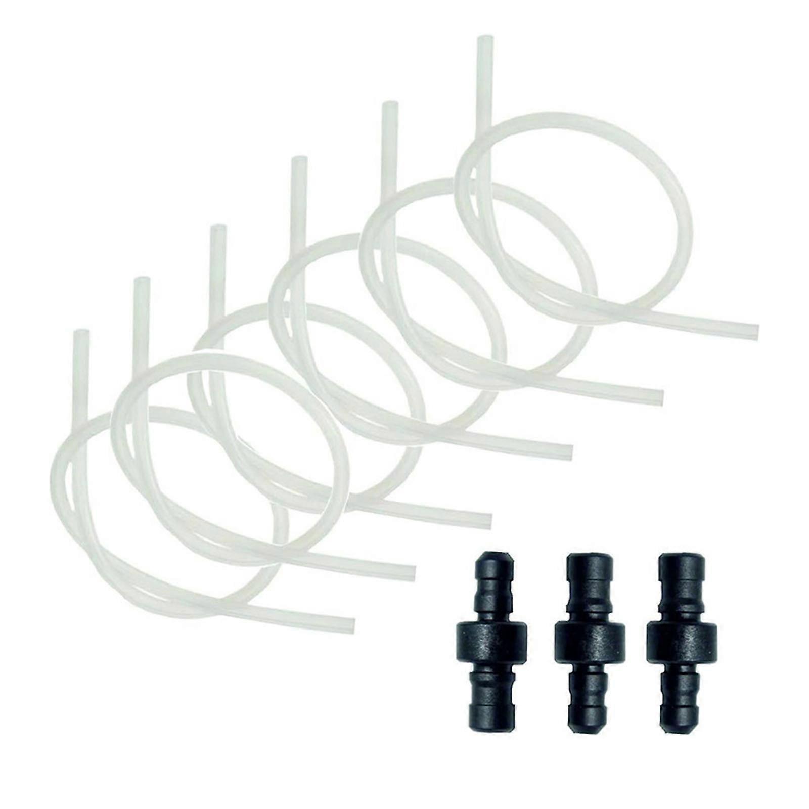 Smooth Inner Silicone Milk Hose Replacement for Coffee Machine Prevents Residual things Buildup Multicolor