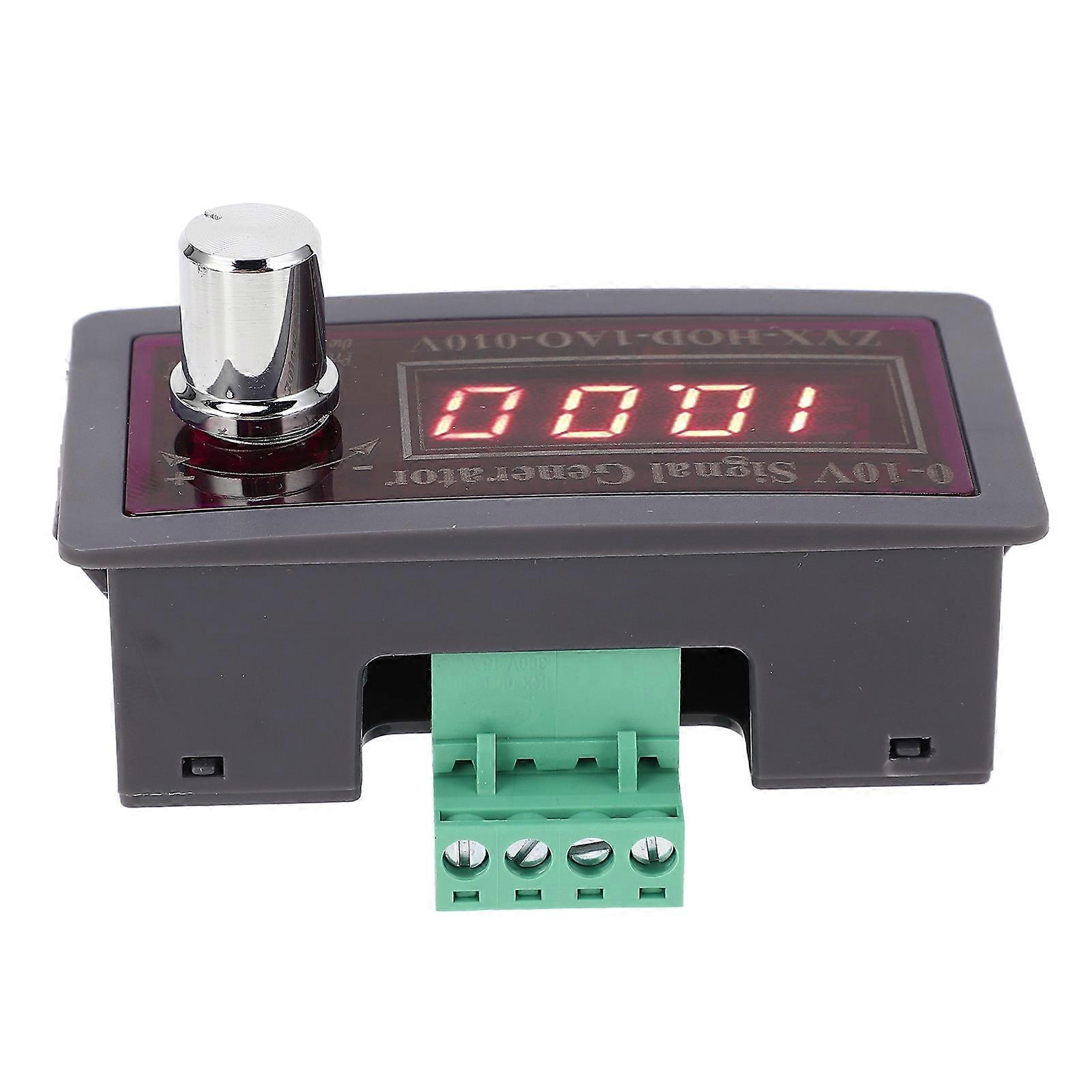 0‑10V Adjustable Signal Generator PLC Frequency Control Meter Signal Voltage Generator Module 15‑30VDC