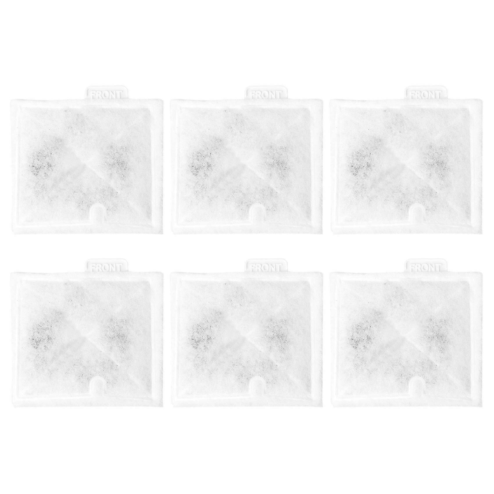 6 Aquarium Medium Charcoal Filter Cartridges,for Replacements Aqueon Quietflow Power 10