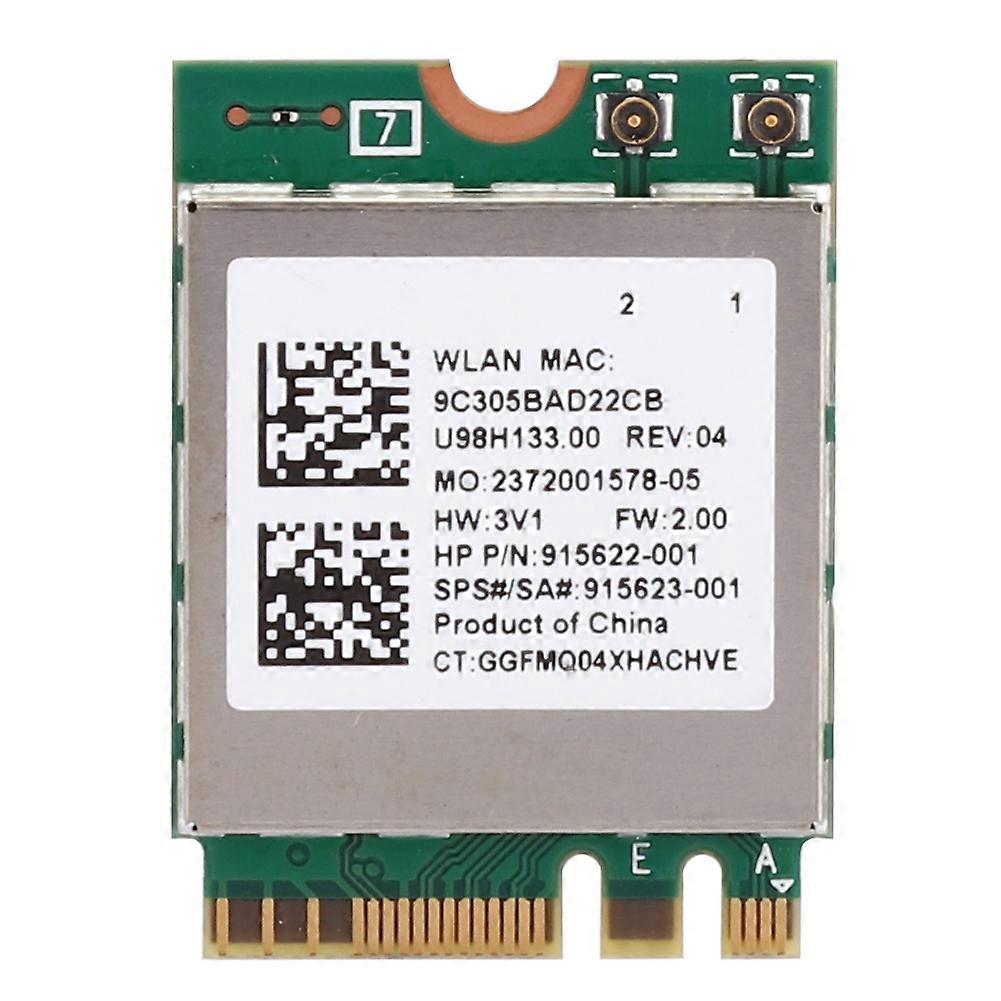 Network Card

RTL8822BE Dual Band 2.4G/5G M.2 Interface Support for Bluetooth 4.2