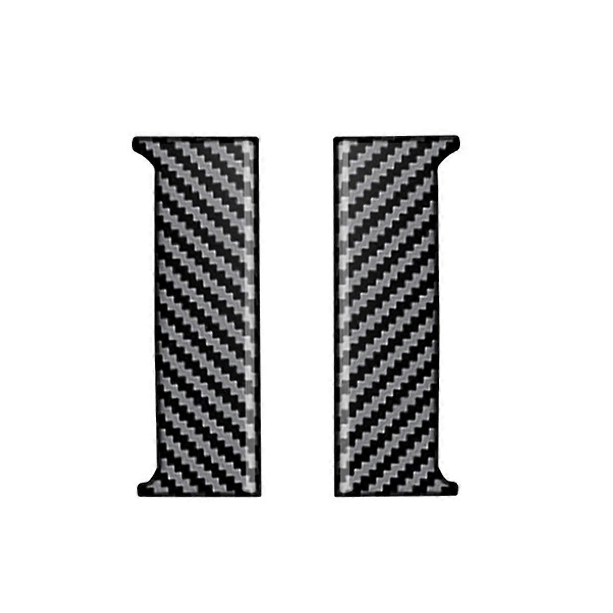 Car Middle Door Handle Trim Sticker Inner Handle Decorative Strip for ROOMY 2022 Carbon Fiber Pattern