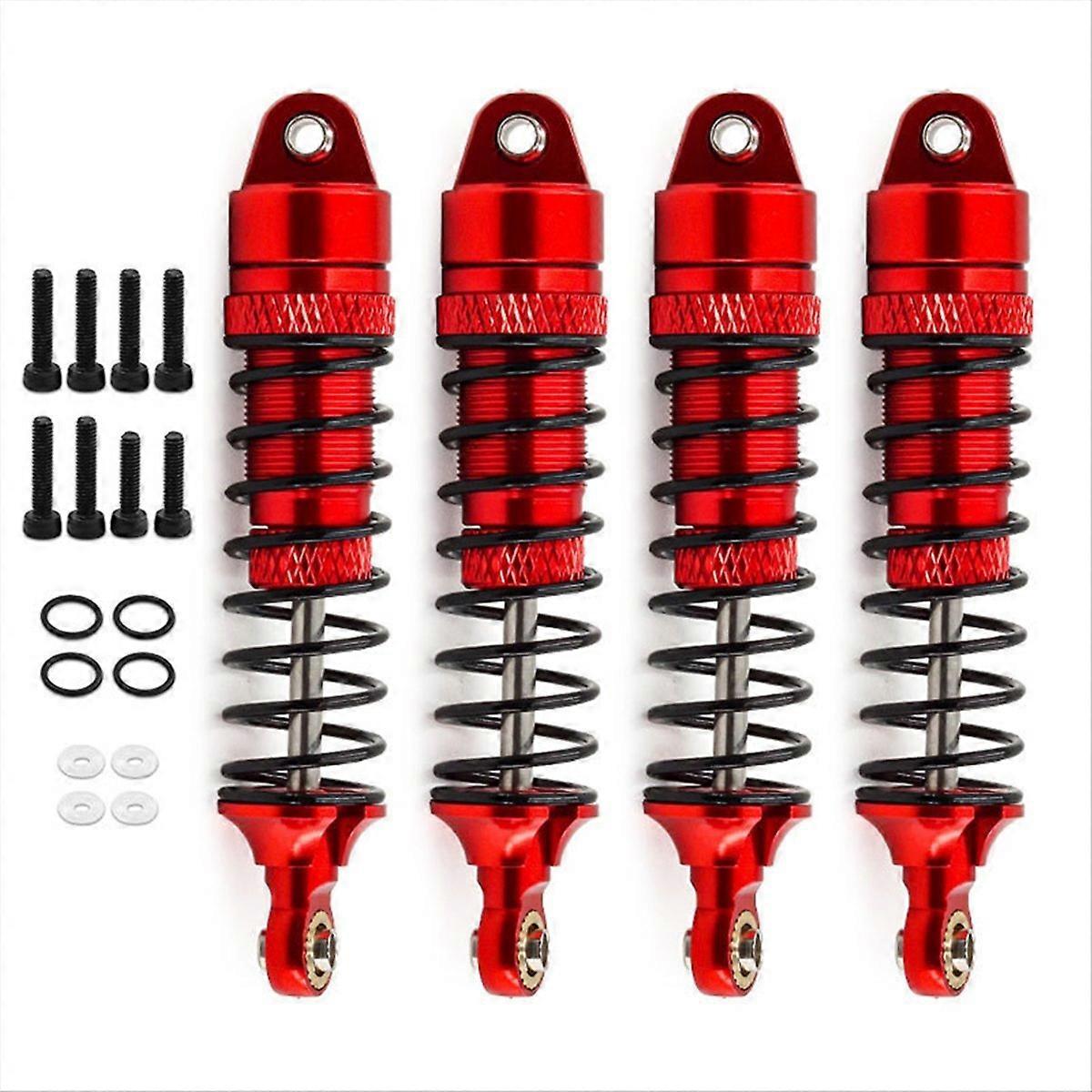 RC Car Upgrade Front Rear Shocks Shock Absorber Damper Kit for TRAXXAS 1/18 LaTrax 7665 D90 RC Car U