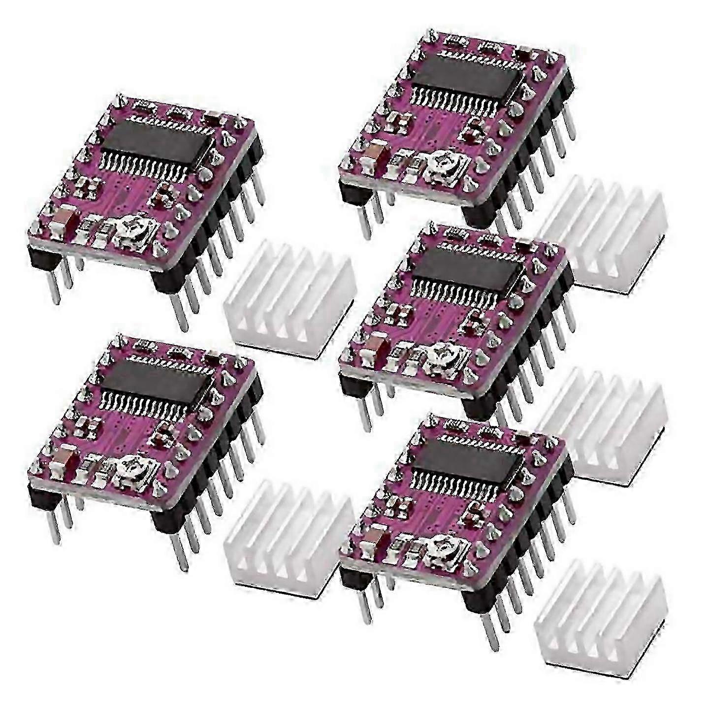 5pcs Stepper Motor Driver Board Stepstick Drv8825 Stepping Driver