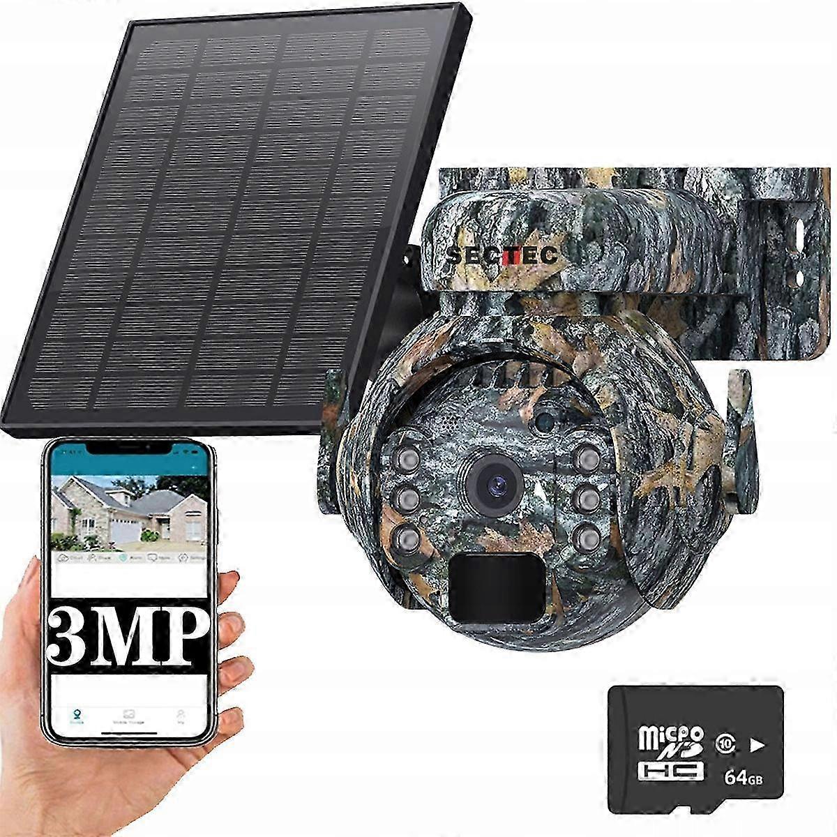 Forest Camera Rotating Gsm Lte Sol