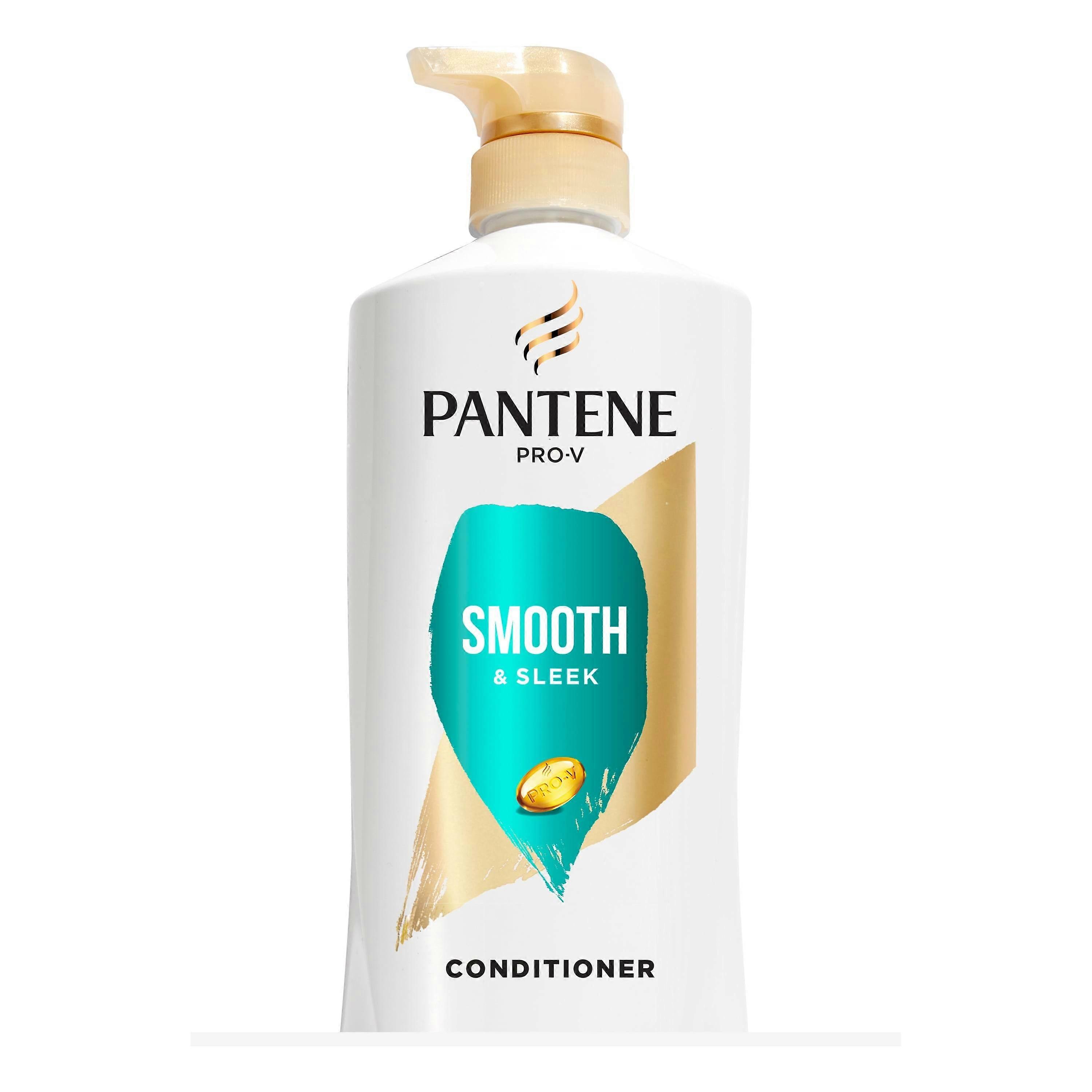 Pantene Pro-v Smooth And Sleek Conditioner, 16 Oz