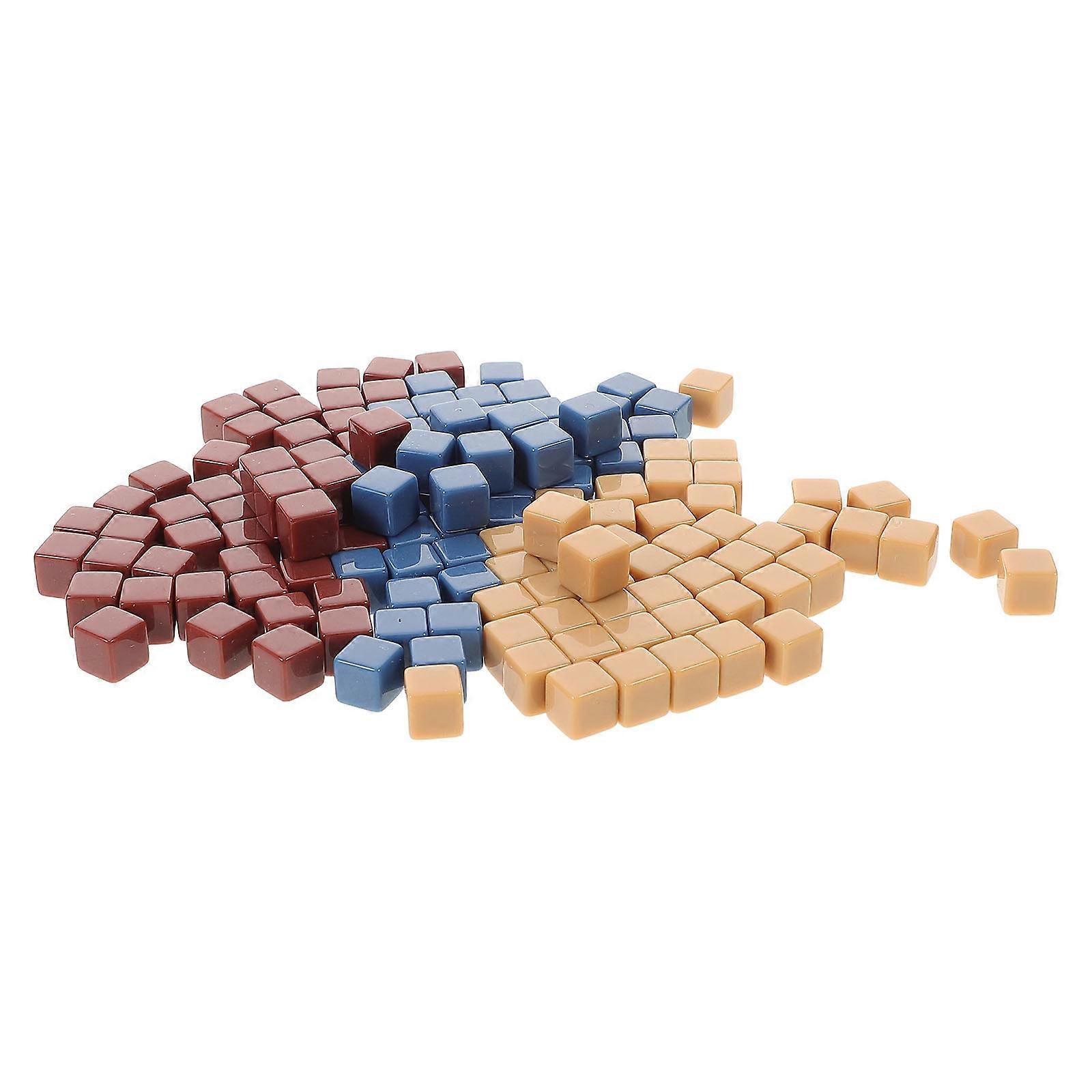 Versatile 150Pcs DIY Cubes For Teaching And Gaming Purposes Perfect For Children And Students With 8mm Size For Various Learning Environments