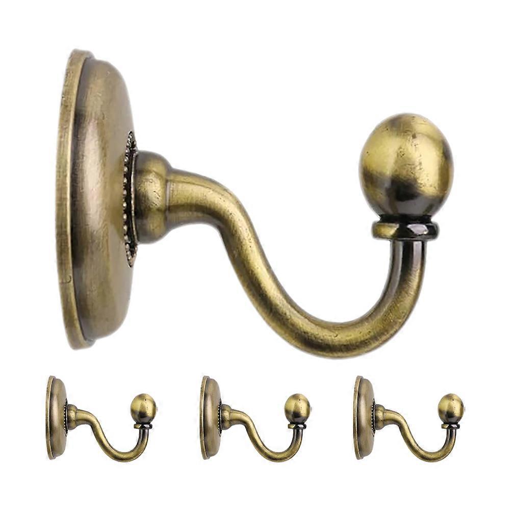Key Hooks For Wall Round Head Metal Hooks For Drapes Organize Items 4Pcs