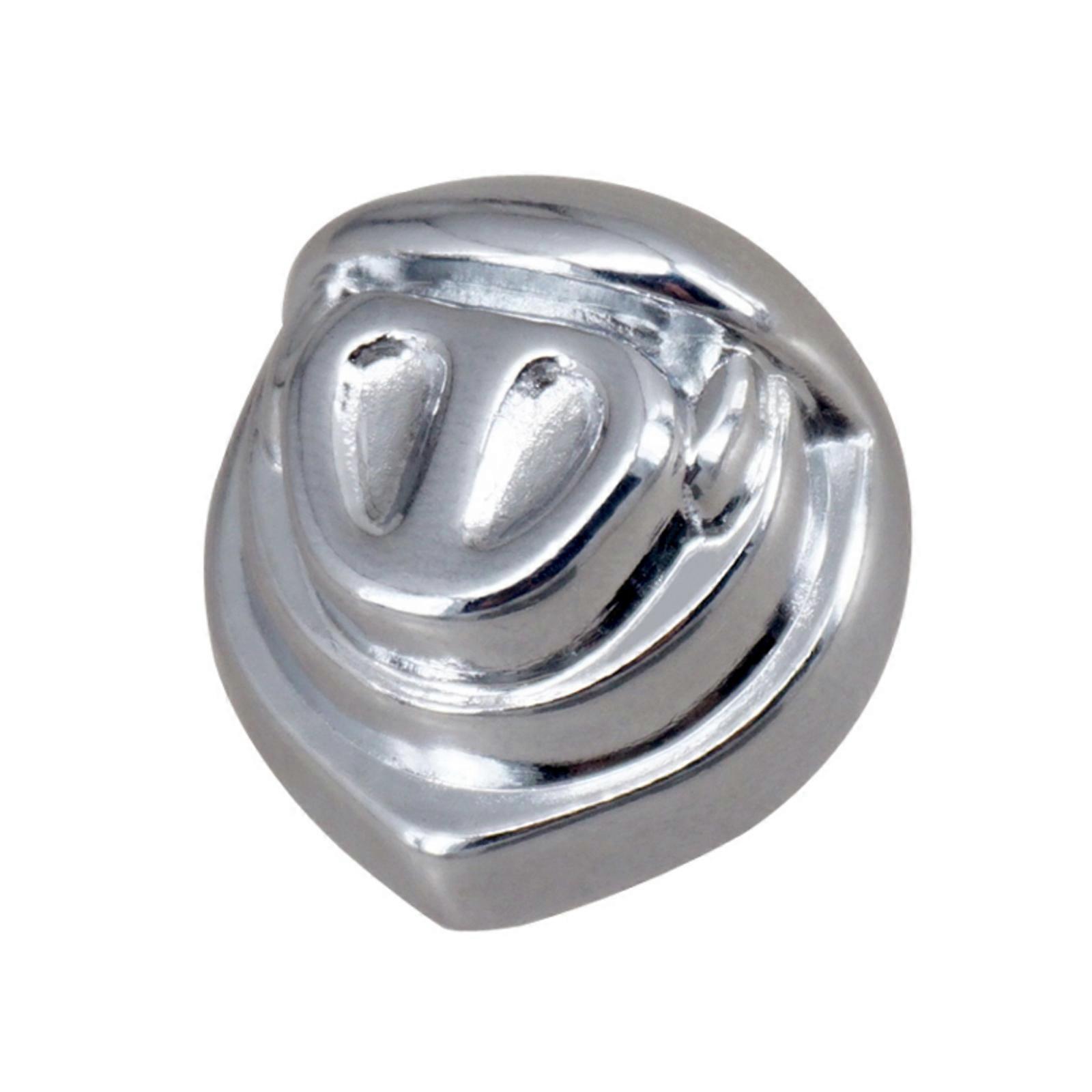 Unique Swine Plan Low Guitar Capacity Tone Knob Tall Responsive Potentiometer Metal Building Easy Tool Complimentary Installation  Silver