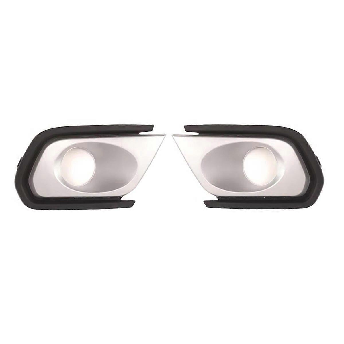 Front Bumper Fog Lamp Grille Cover Fog Lamp Frame Trim for Sandero Stepway 2017-2020 261A37821R 261A