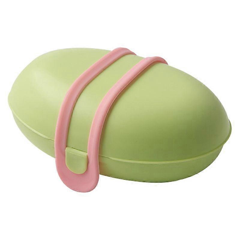 2 pcs Portable Soap Box Bathroom Soap Storage Case Travel Bar Soap Storage Container with Lids