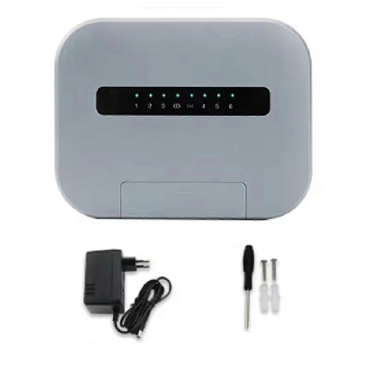 6 Station Tuya WiFi Smart Sprinkler Controller Irrigation System Remote Control By Phone for EU PLUG 6 Zone