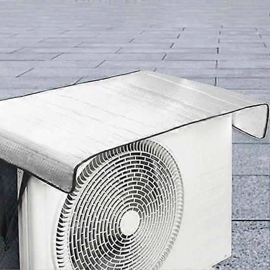 Convenient Waterproof Firm Air Conditioner Guard Double-layer AC Protector Shield for Summer