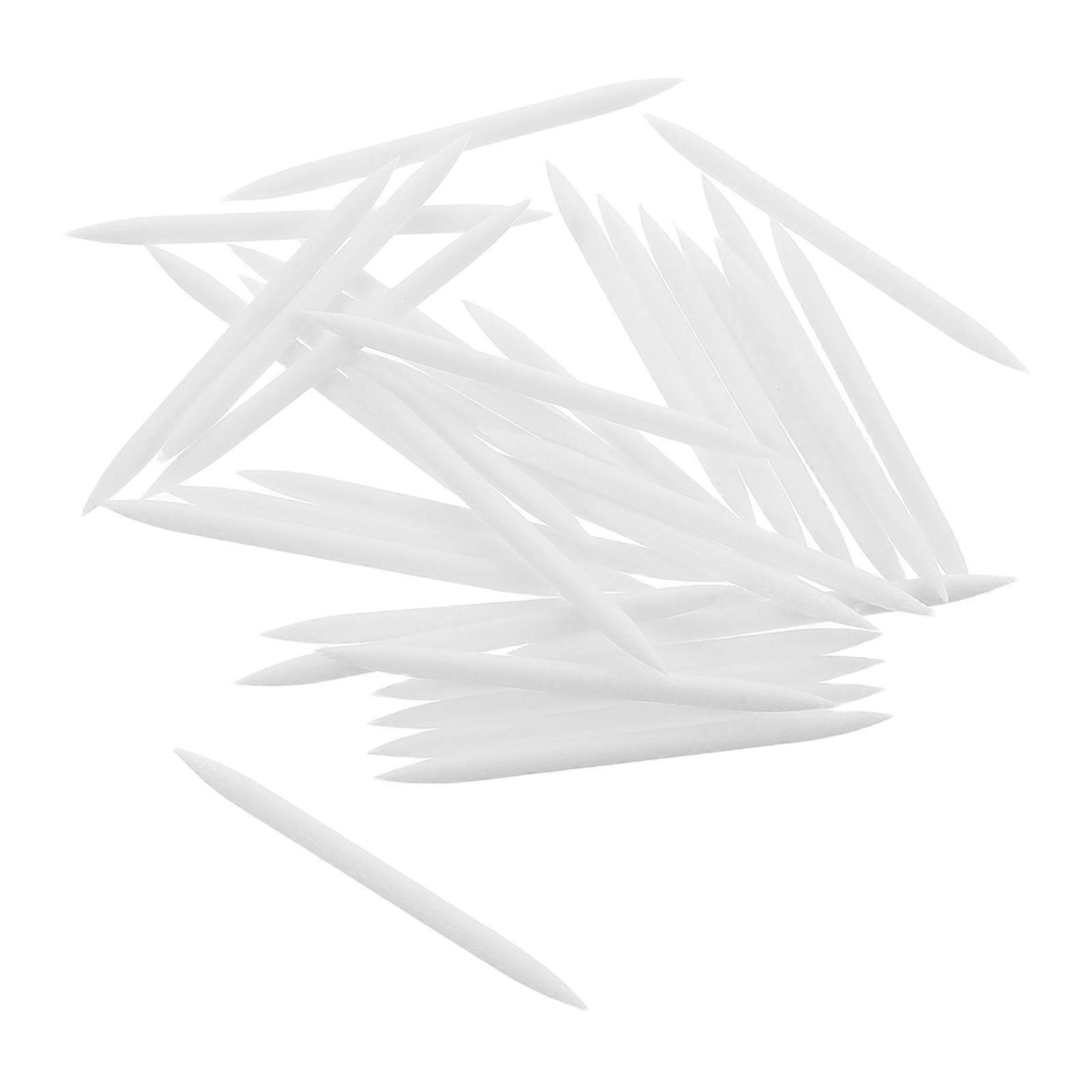 Soft Silicone Eyeliner Brush Heads for Replacement 50pcs Precision Tips for Smooth Application