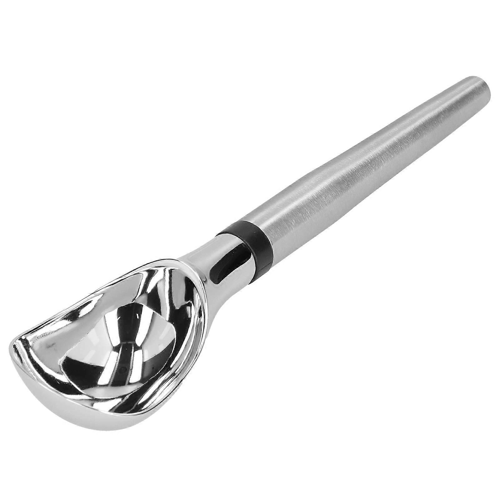 Ice Cream Scoop Stainless Steel with Ergonomic Thickened Handle for Consistent Round Servings 30ml
