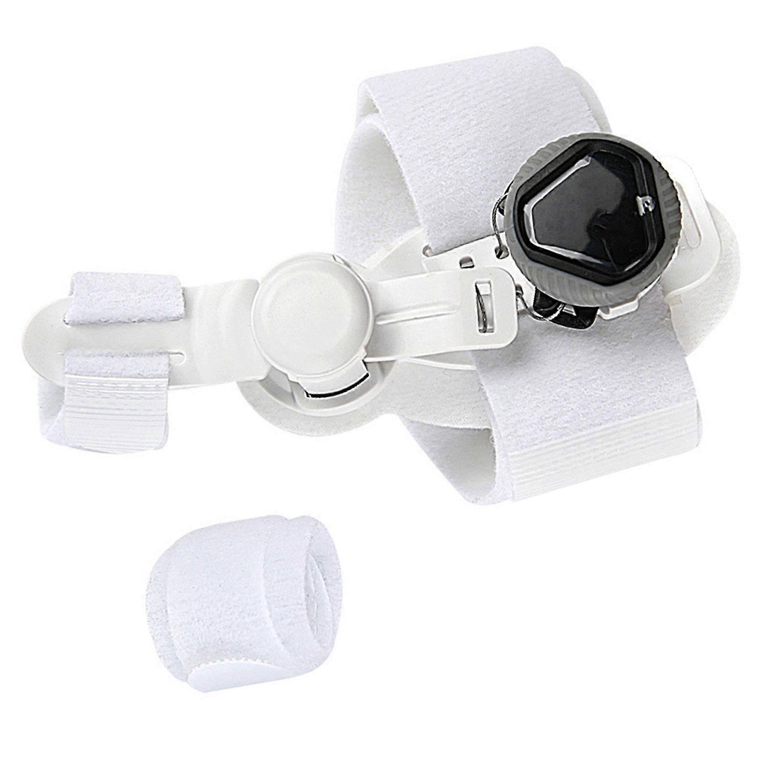 Children Big Toe Corrector Big Toe Straightener Toe Separator for Kid Toddler Hallux Valgus Corrector Big Toe Splint  White