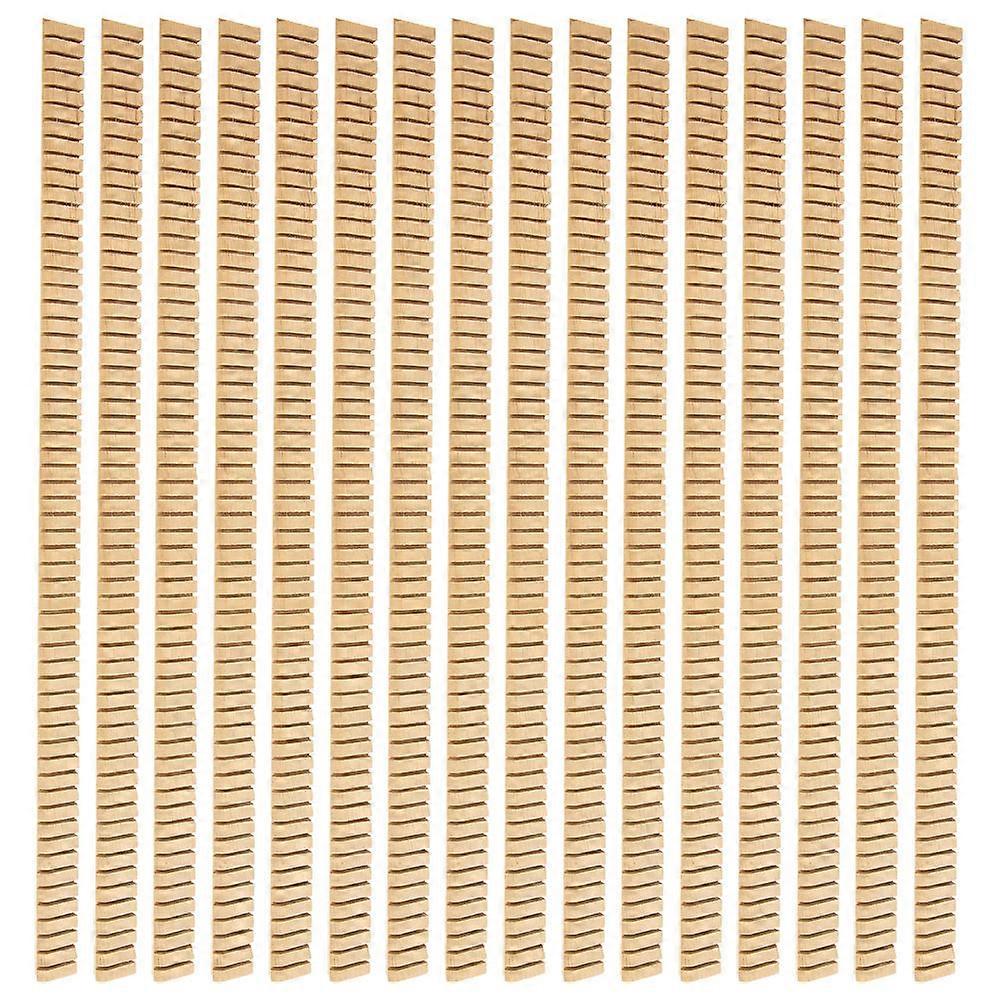 Wood Guitar Binding Strips for Guitar Edge Trim with Versatile Use 16Pcs Bundle