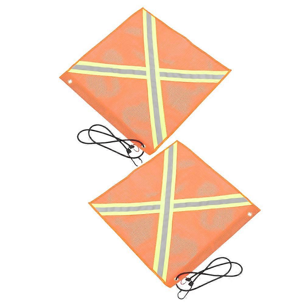 Safety Warning Flag for Cars with High Visibility Reflective Mesh Durable PVC Polyester Material Assorted Color
