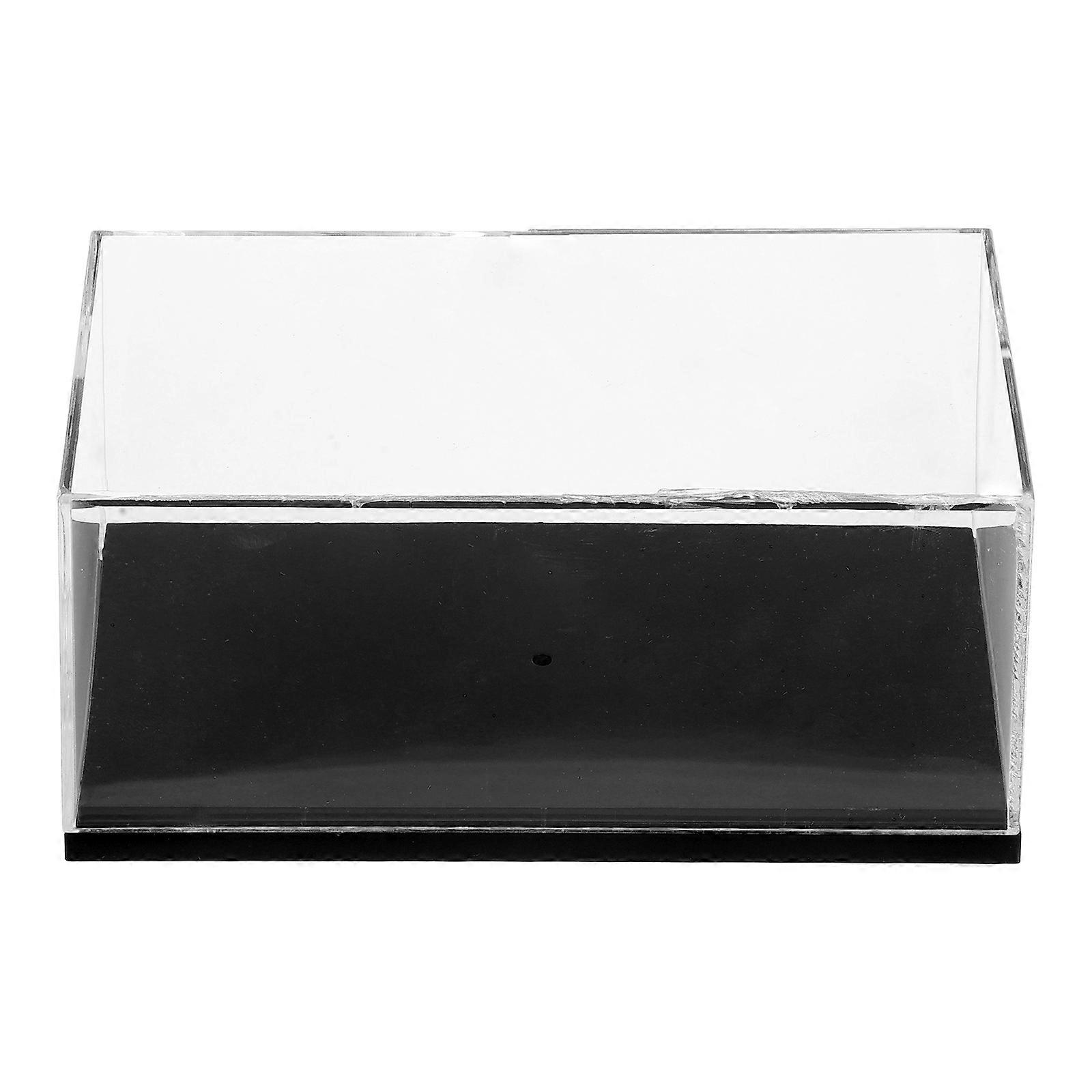 Transparent Toy Car Collection Box for Home Use with One Piece Organizer