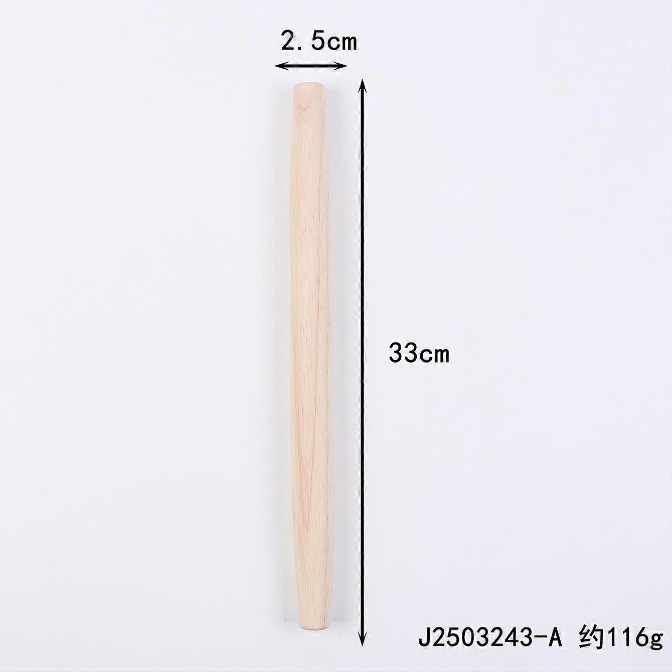 Multiple styles of solid wood rolling pins, dumpling wrappers, household noodle rollers, dough presses, baking non-stick beech wood rolling 