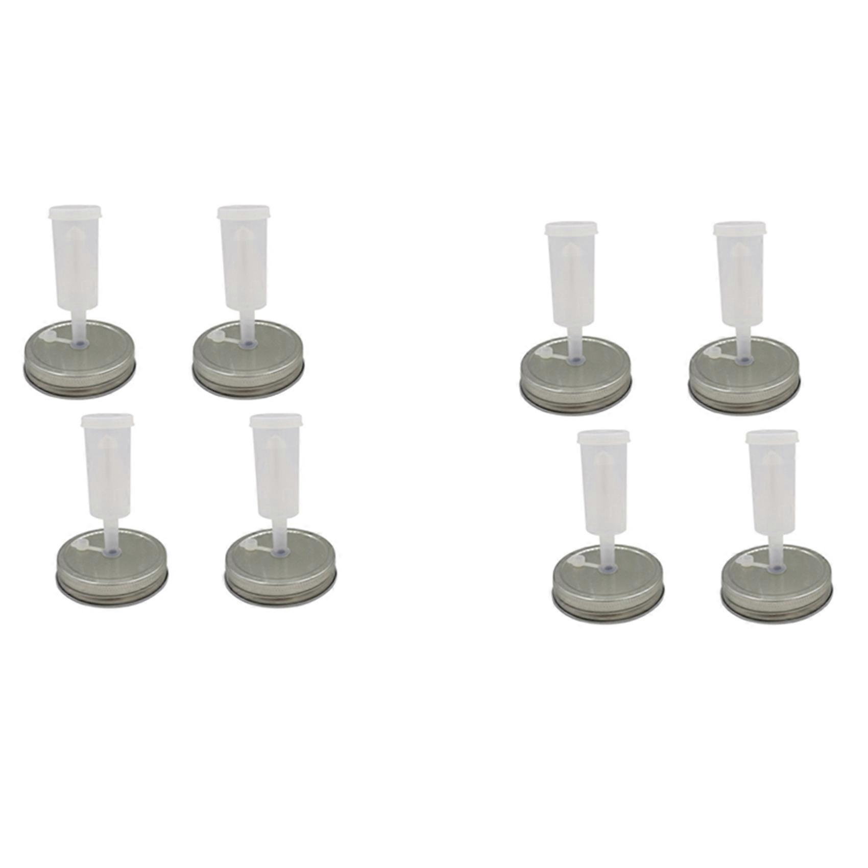 8X Fermentation Lid,Airlocks for Fermenting for Wide Mouth Mason Jar Fermenting Lids for Making Sauerkraut,Pickle,Sauce