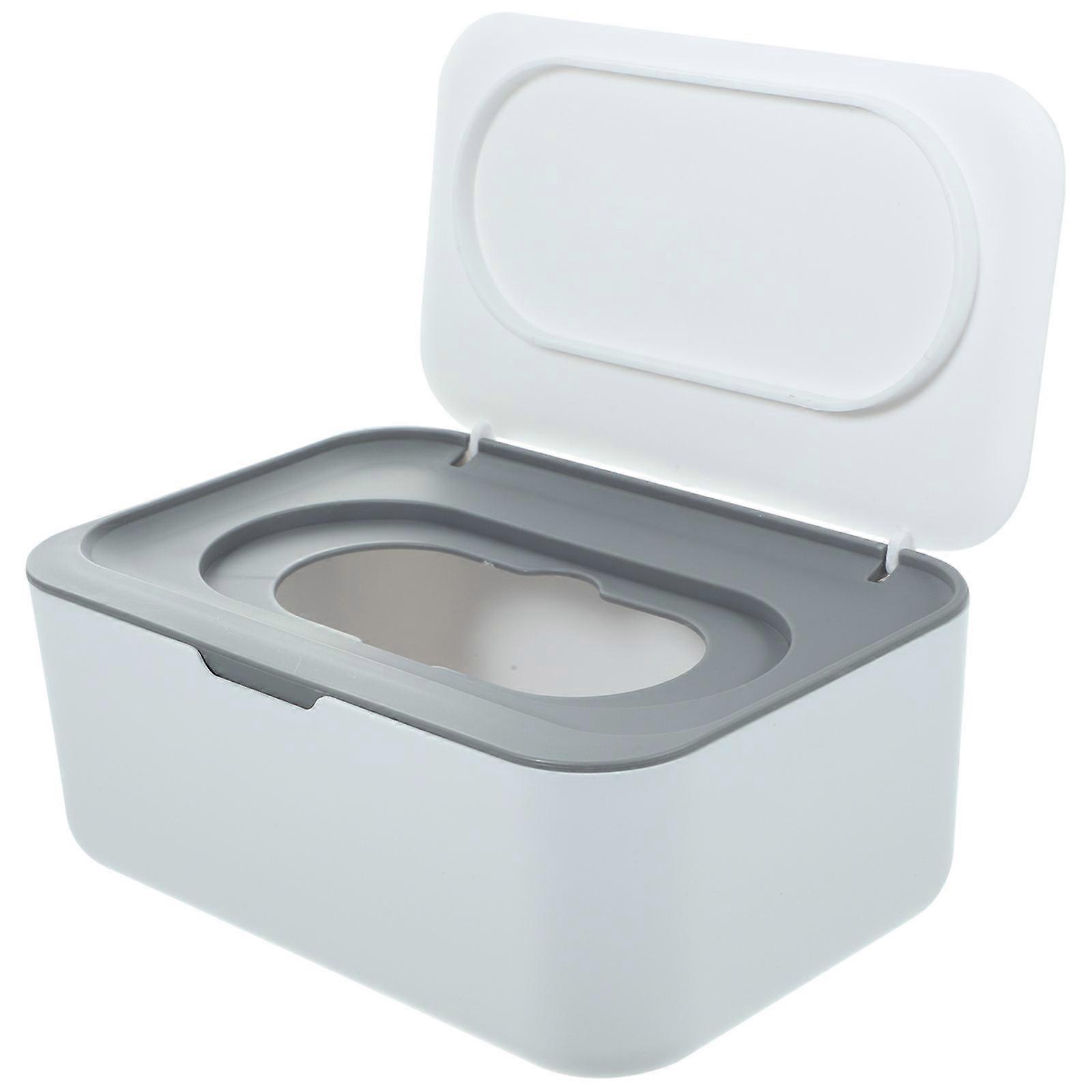 Tissue Box Holder 5Pcs Tissue Storage Box for Storage Use Grey Material