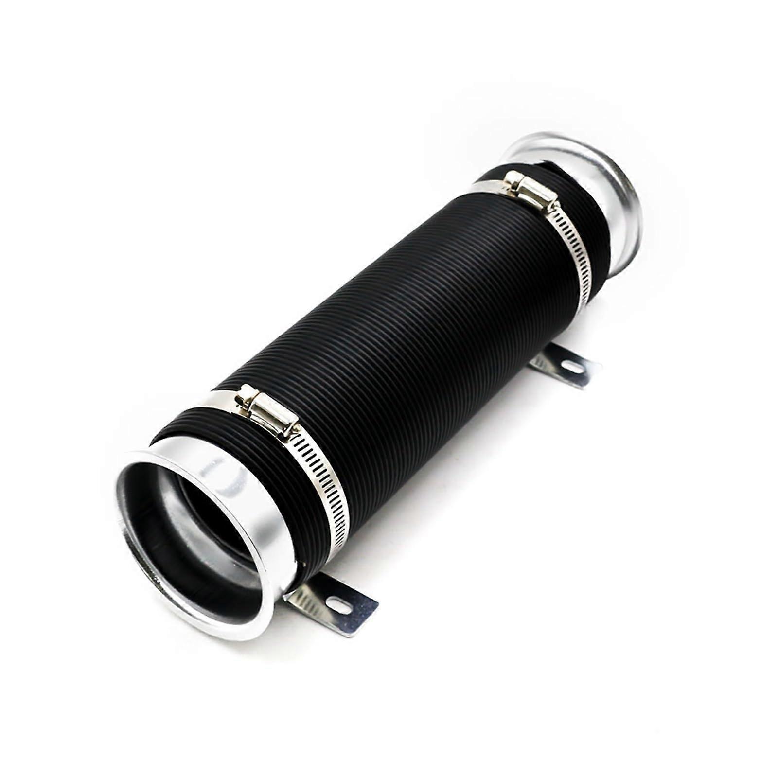 Universal Car Intake Hose Cold Air Intake Tube Boost Airflow Efficiency Flexible Telescopic Design