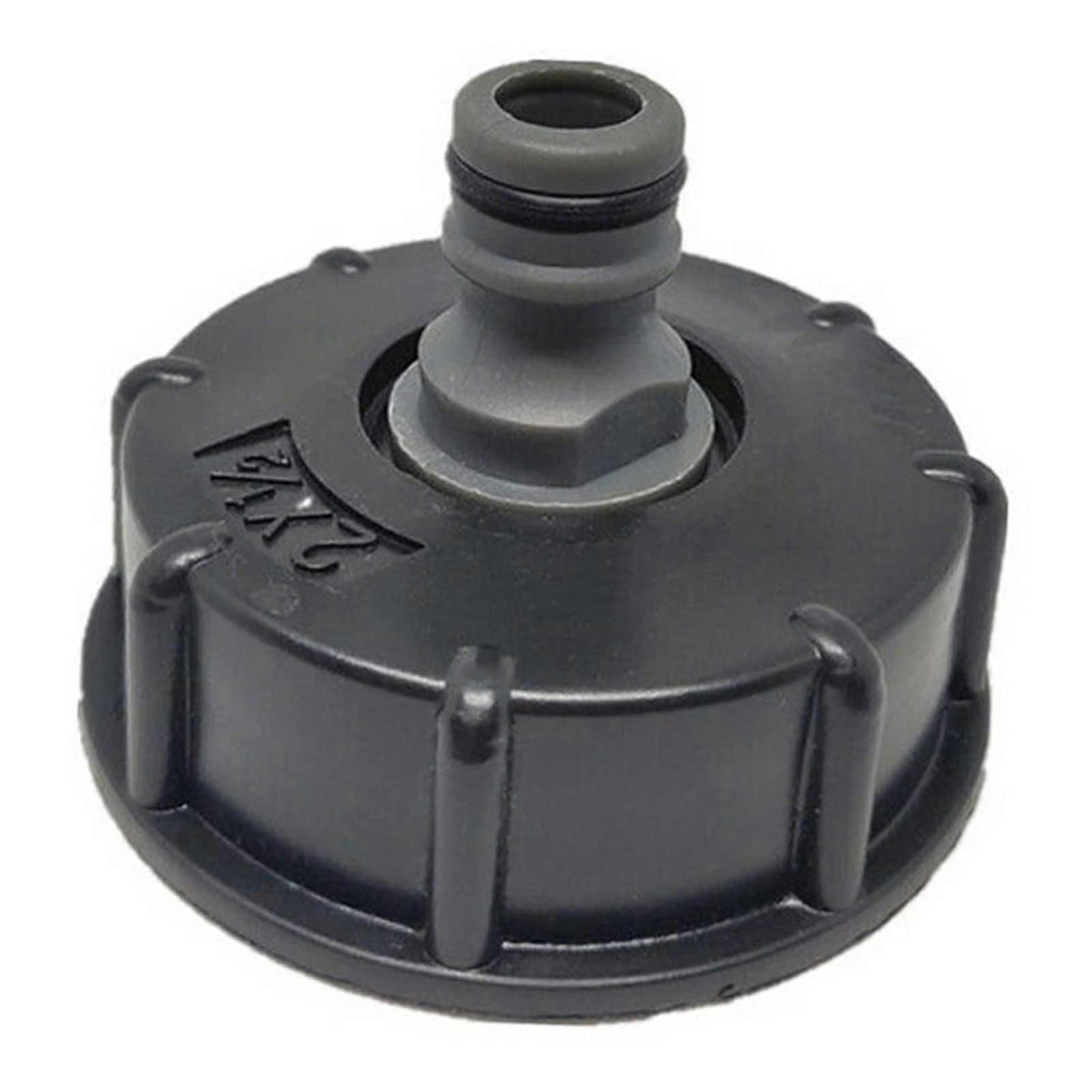 IBC Tank Adapter 2 Inch Coarse Thread Durable Hose Connector for IBC Tote Water Tap