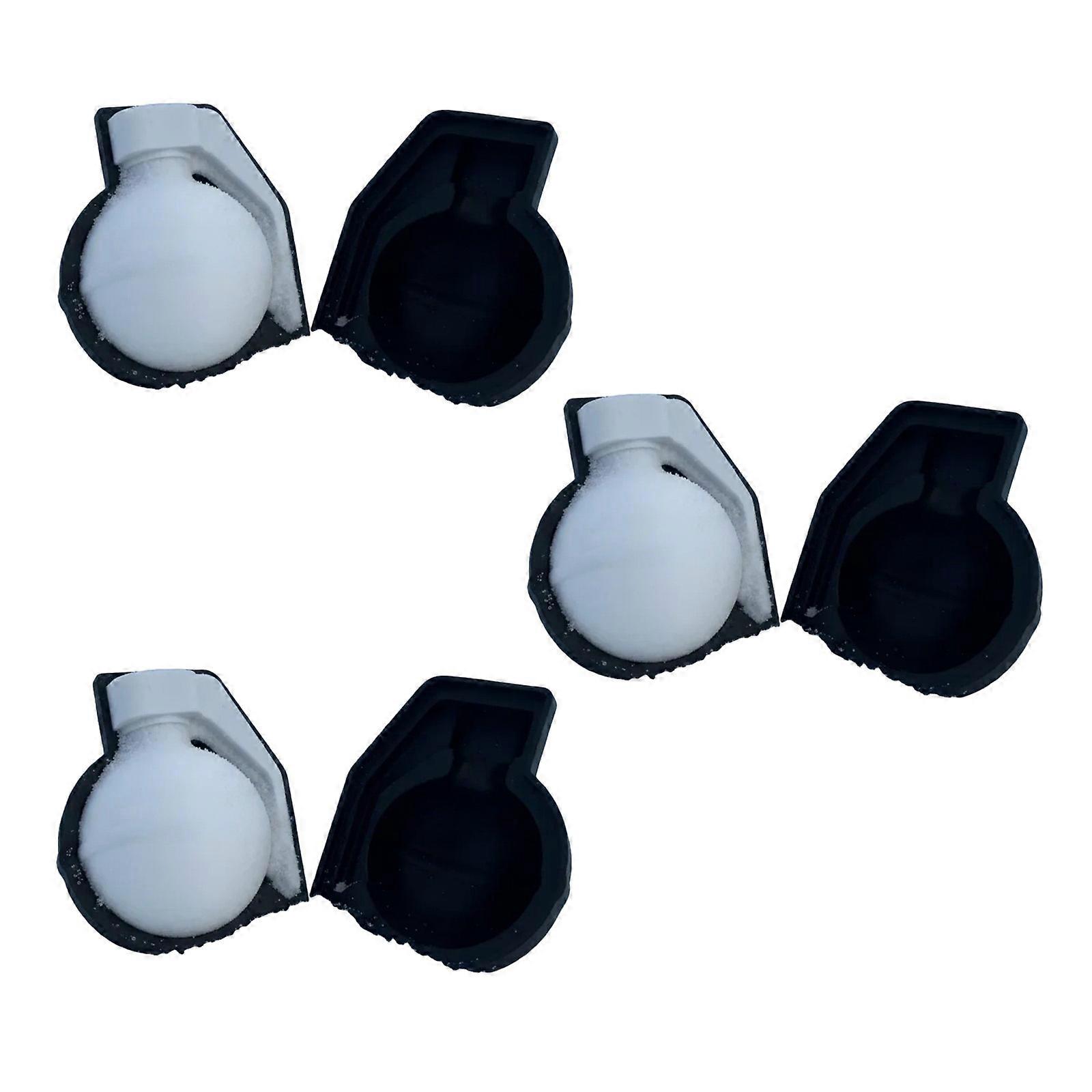 Snow Ball Maker Tool with Grenades Design for Instants Snow Ball Formation During Winter Also Ideal for Summer Sand Play and Family Gatherings  3pcs