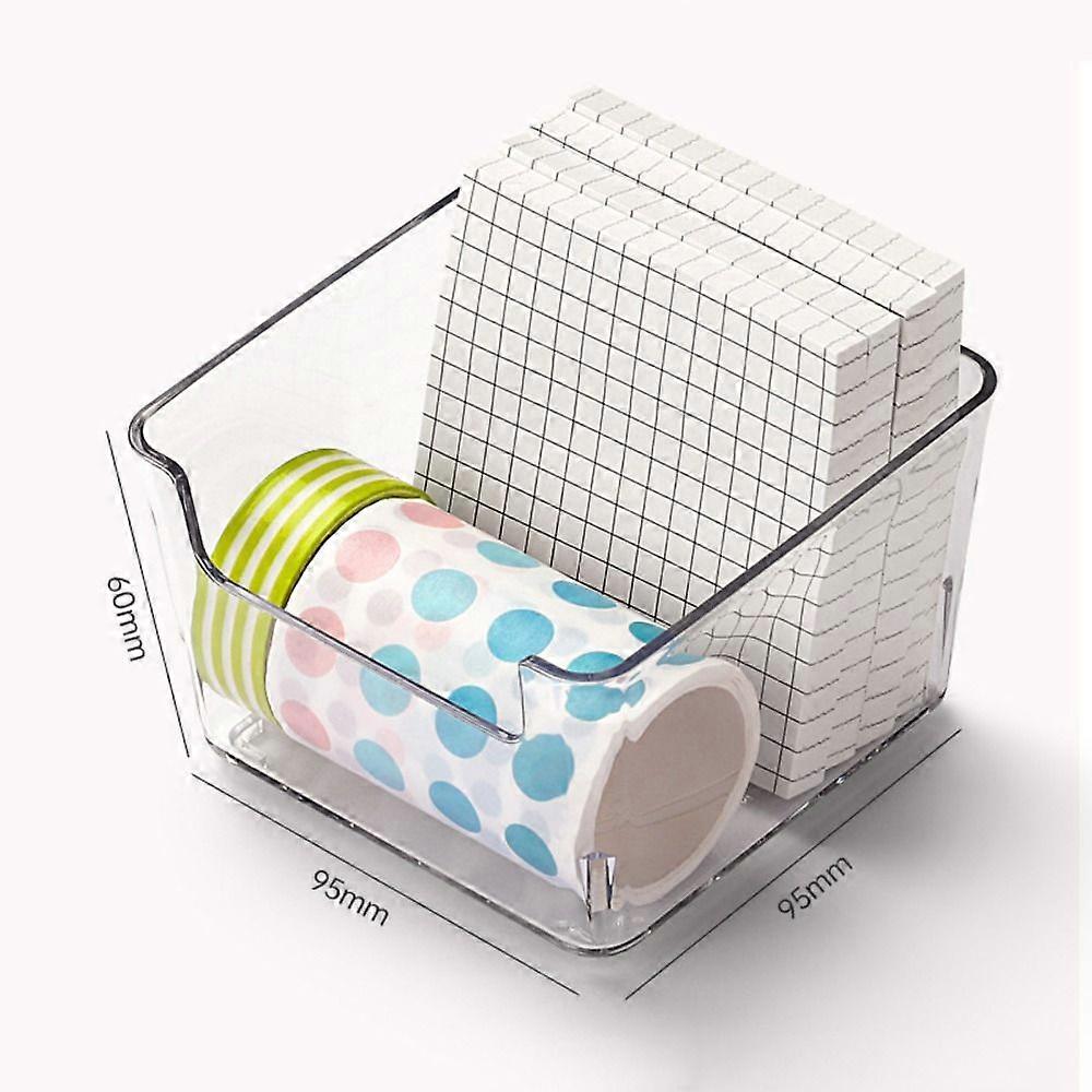 Transparent Storage Case Gift Students Drawer Separate Storage Note Holder Storage Box Desktop Organizer