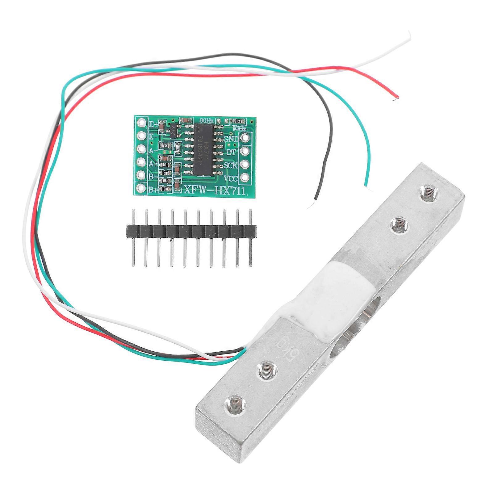 Hx711 Weighing Sensor for Breadboard 2Pcs 5 Kg Precision Ad Modules