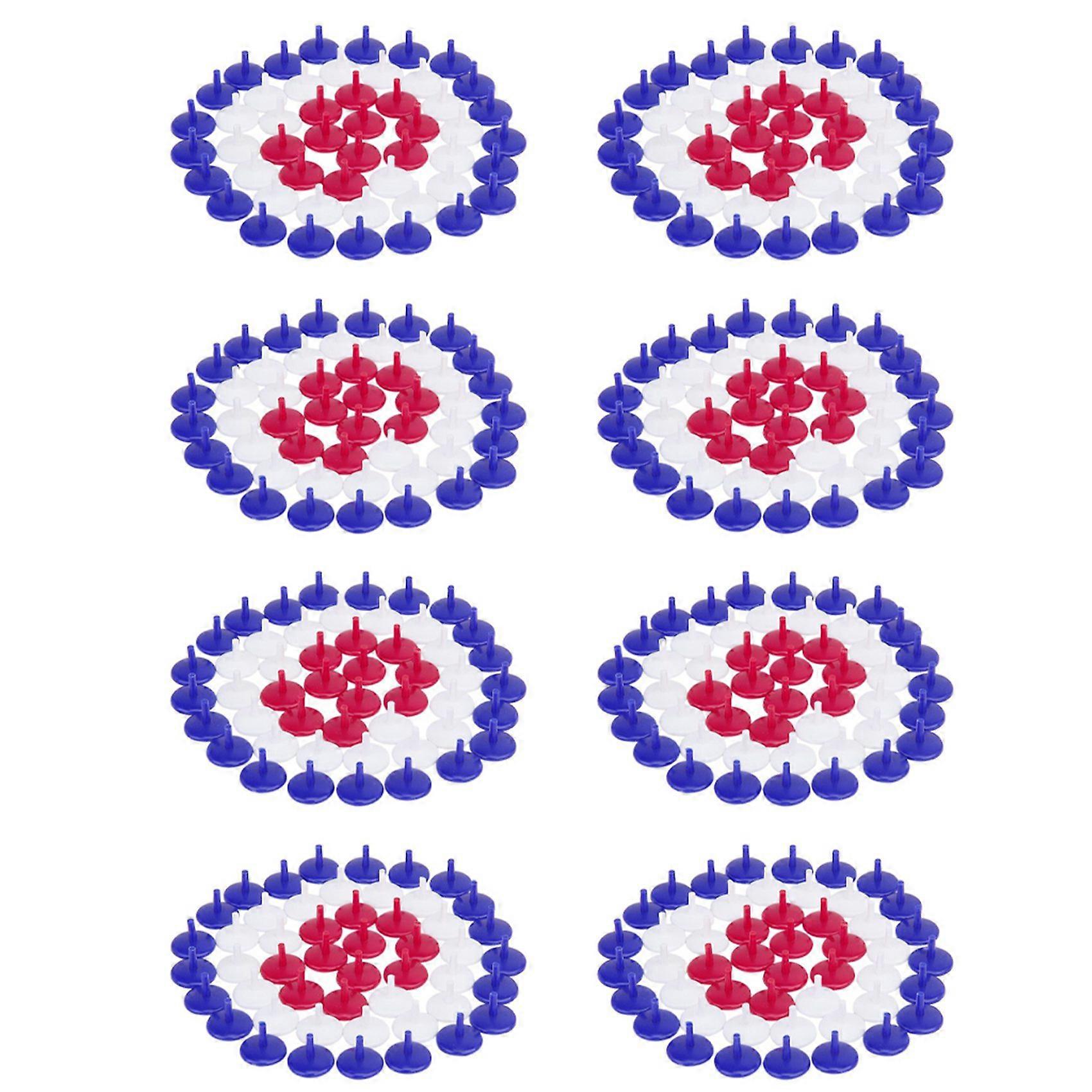 400 PCS Golf Ball Marker 18mm Random Color