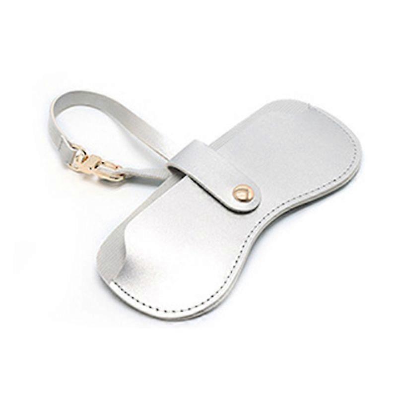 Portable Ultra-Thin Pu Leather Snap Glasses Case Sunglasses Container Cover