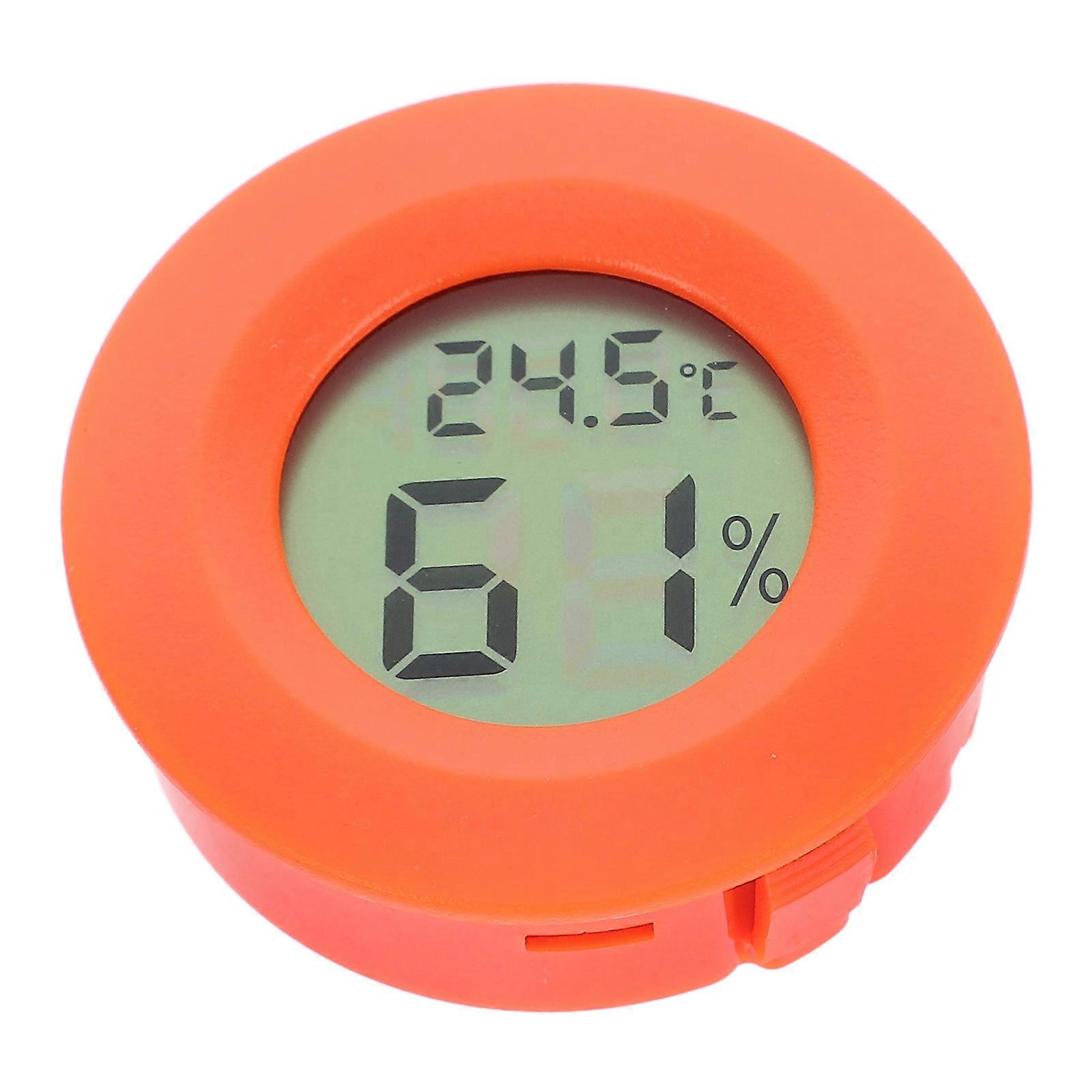Digital Temperature Meter Reptile Box for Indoor Use Red