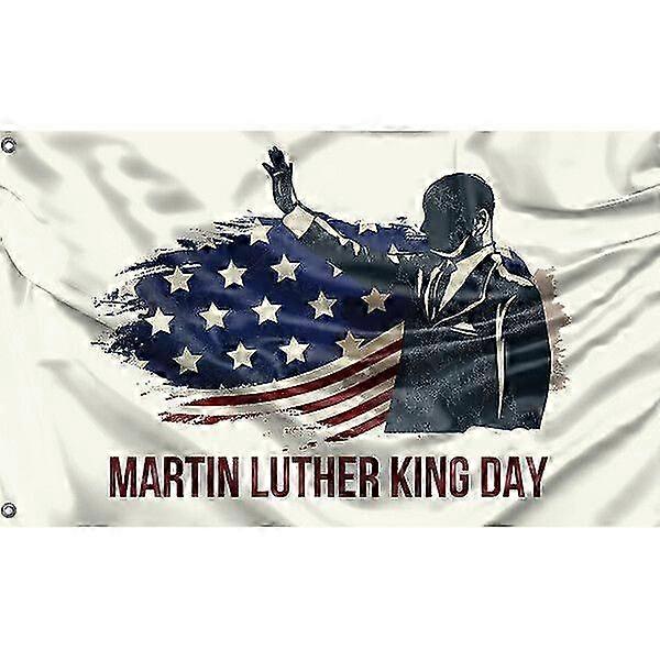 Martin Luther King Day Flag Pattern 009