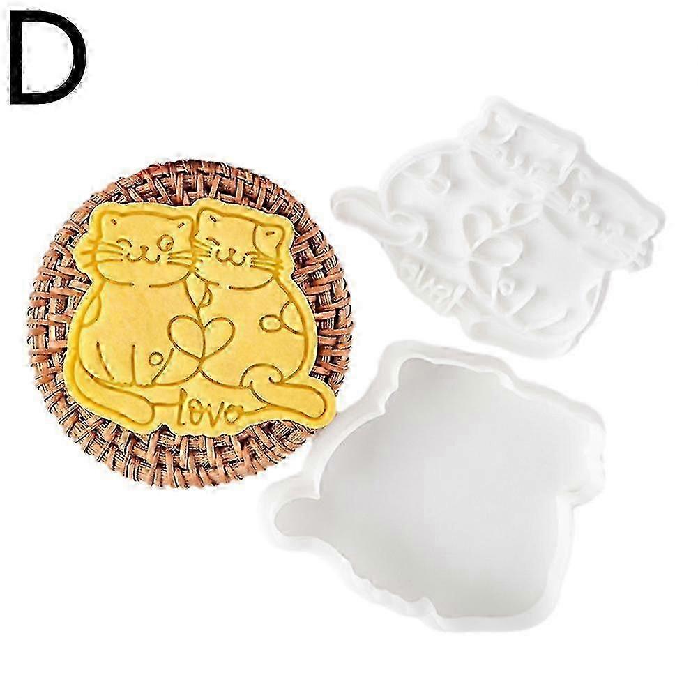 26-27 Valentine's Day Cute Kitten Cookie Cutter