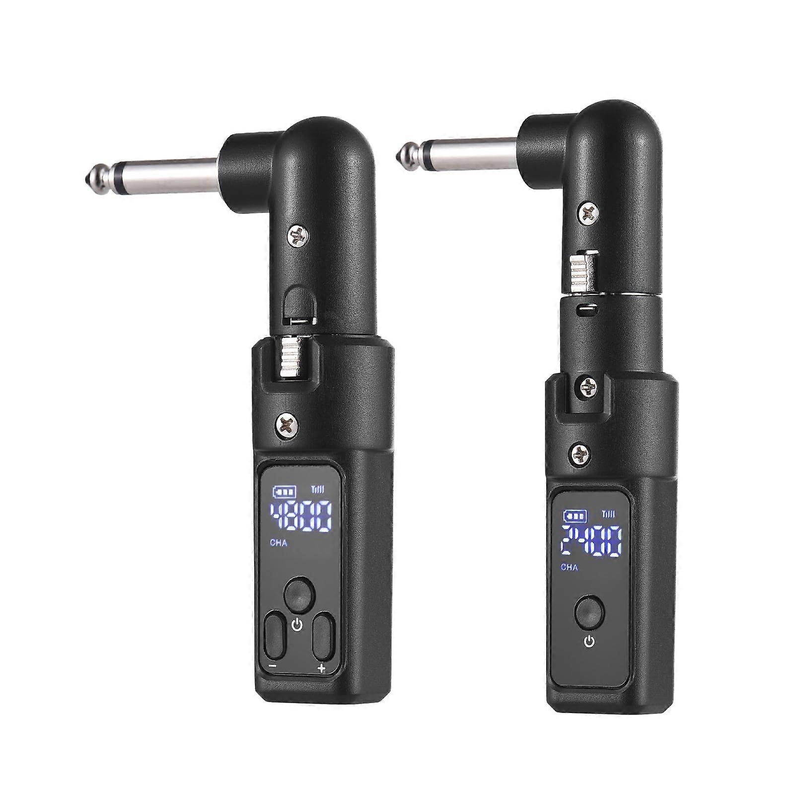 Wireless Microphone System 2.4G XLR Transmitter and Receiver for 48V Condenser Mics Live Stage
