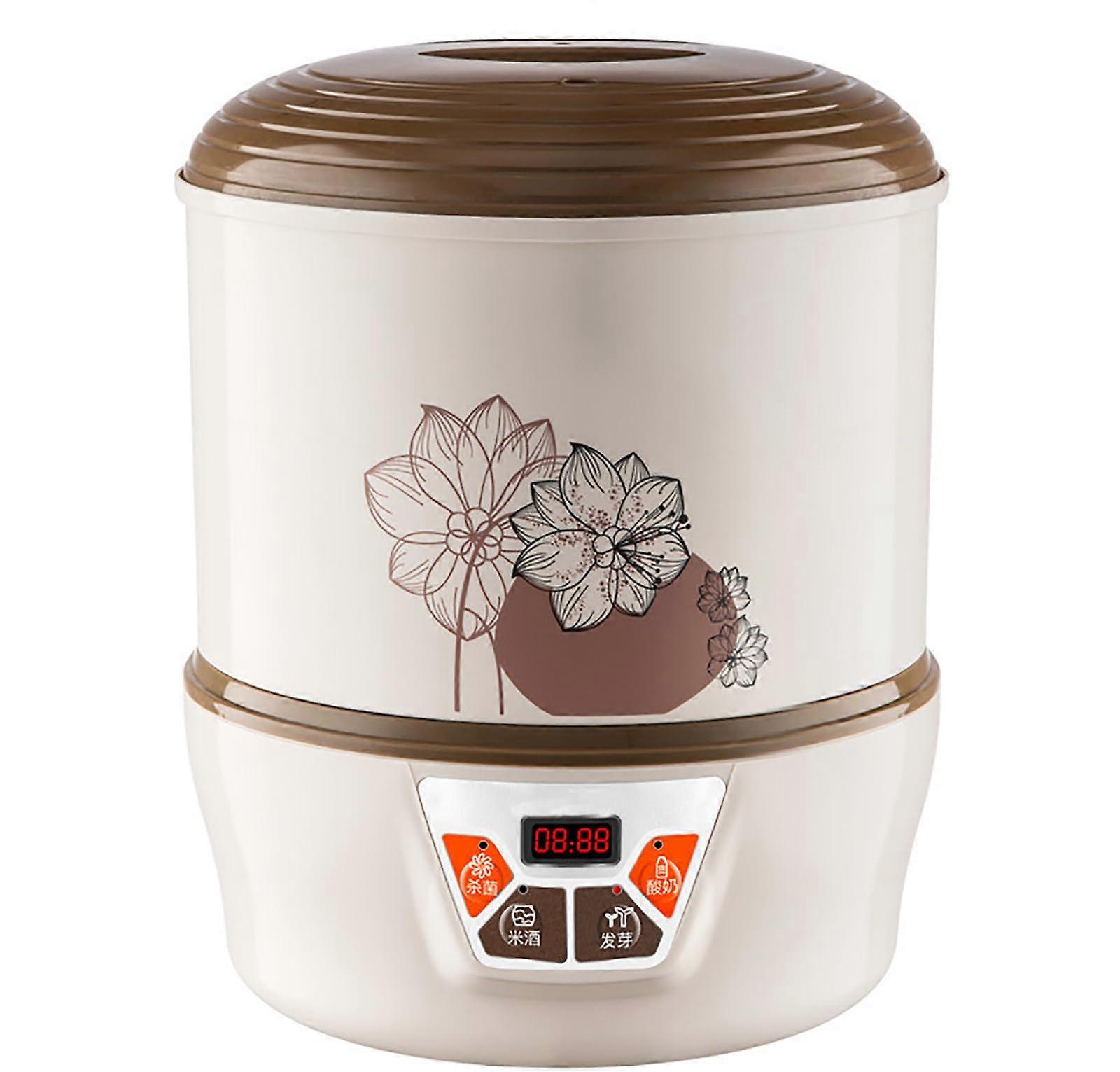 Bean Sprout Maker with Fully Automatic Watering, Large Capacity Yogurt and Rice Wine Maker