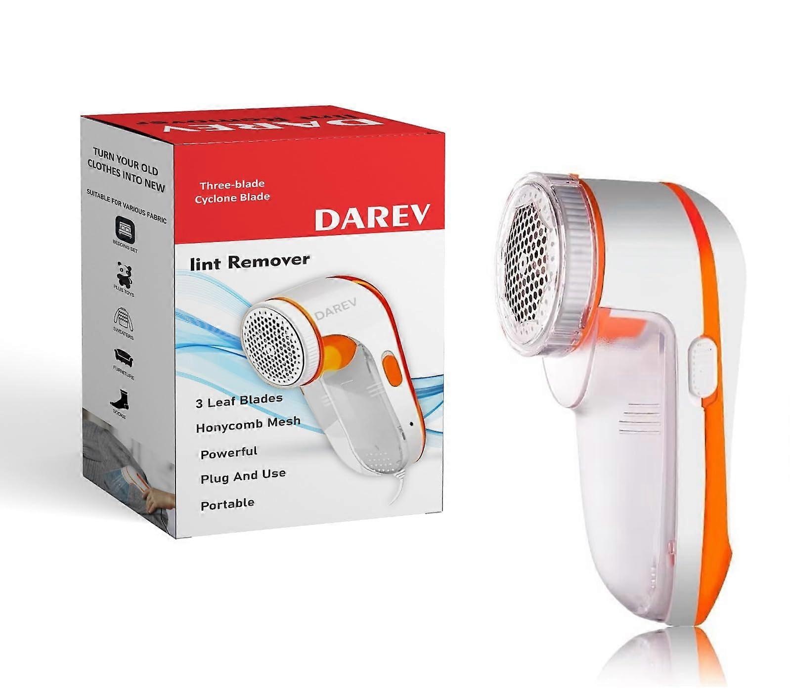 Rechargeable Lint Remover with Rotating Brush Head for Clothes, Wool Sweaters and Jackets