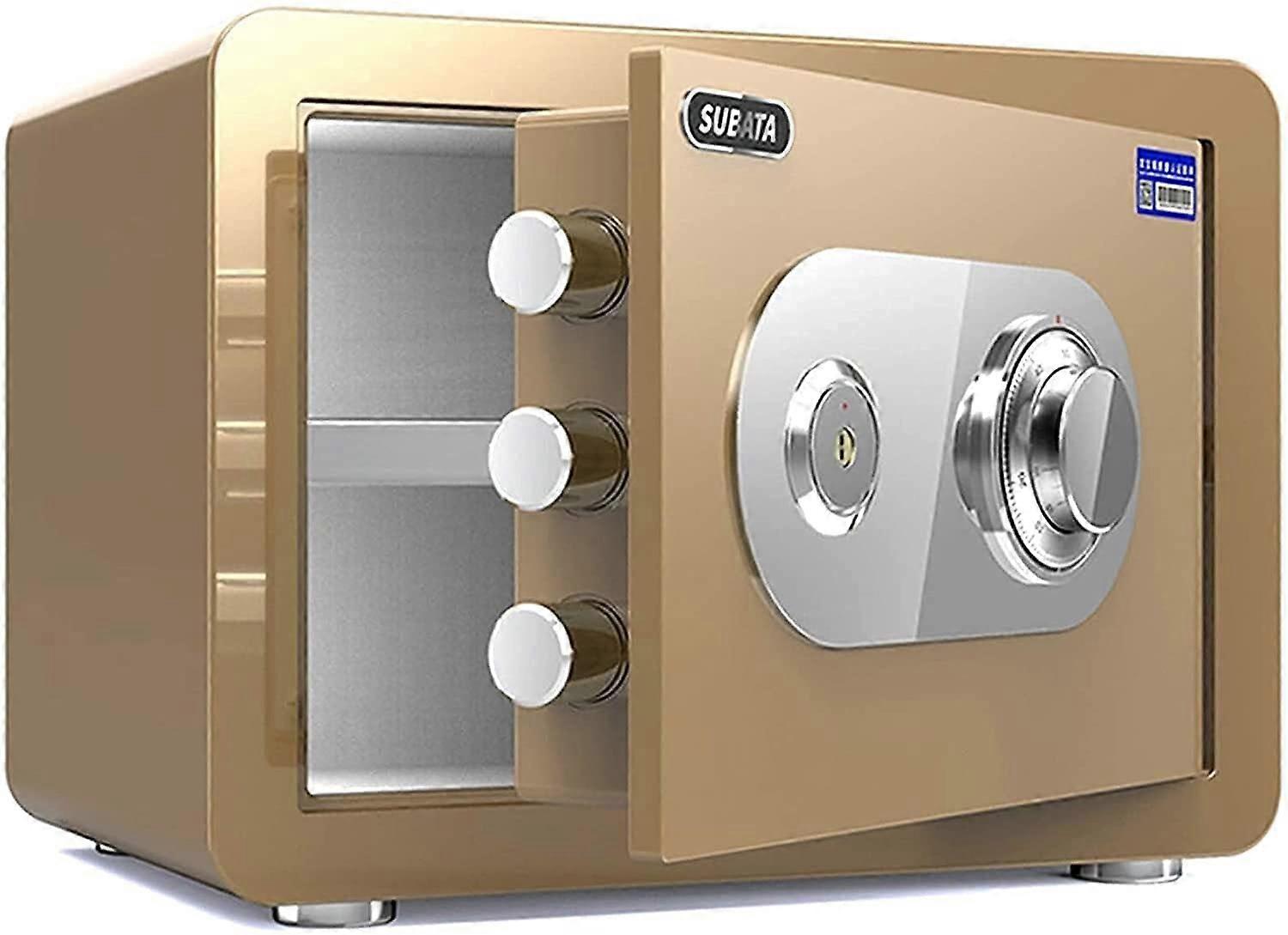 Fireproof Waterproof Safe with PryResistant Steel Door, Extra Large Home Office Security Lock Box