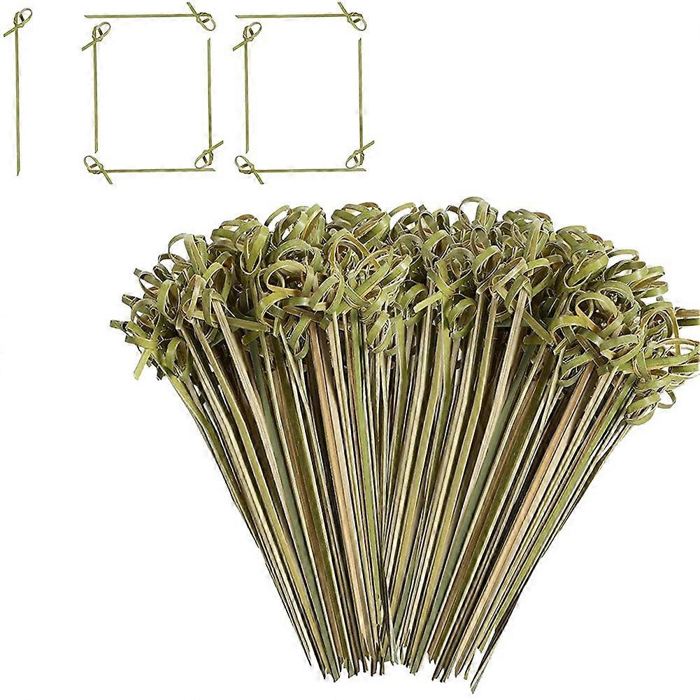 200 Palitos de Bambu para Coquetel, Decoração a Granel, 4,7 Polegadas de Bambu