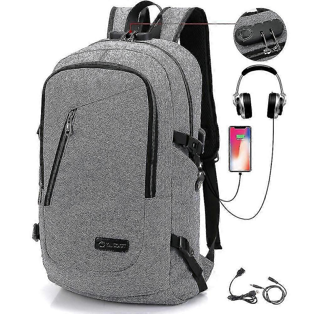 Student Backpack Usb Charging School Bag Youth Computer Bag